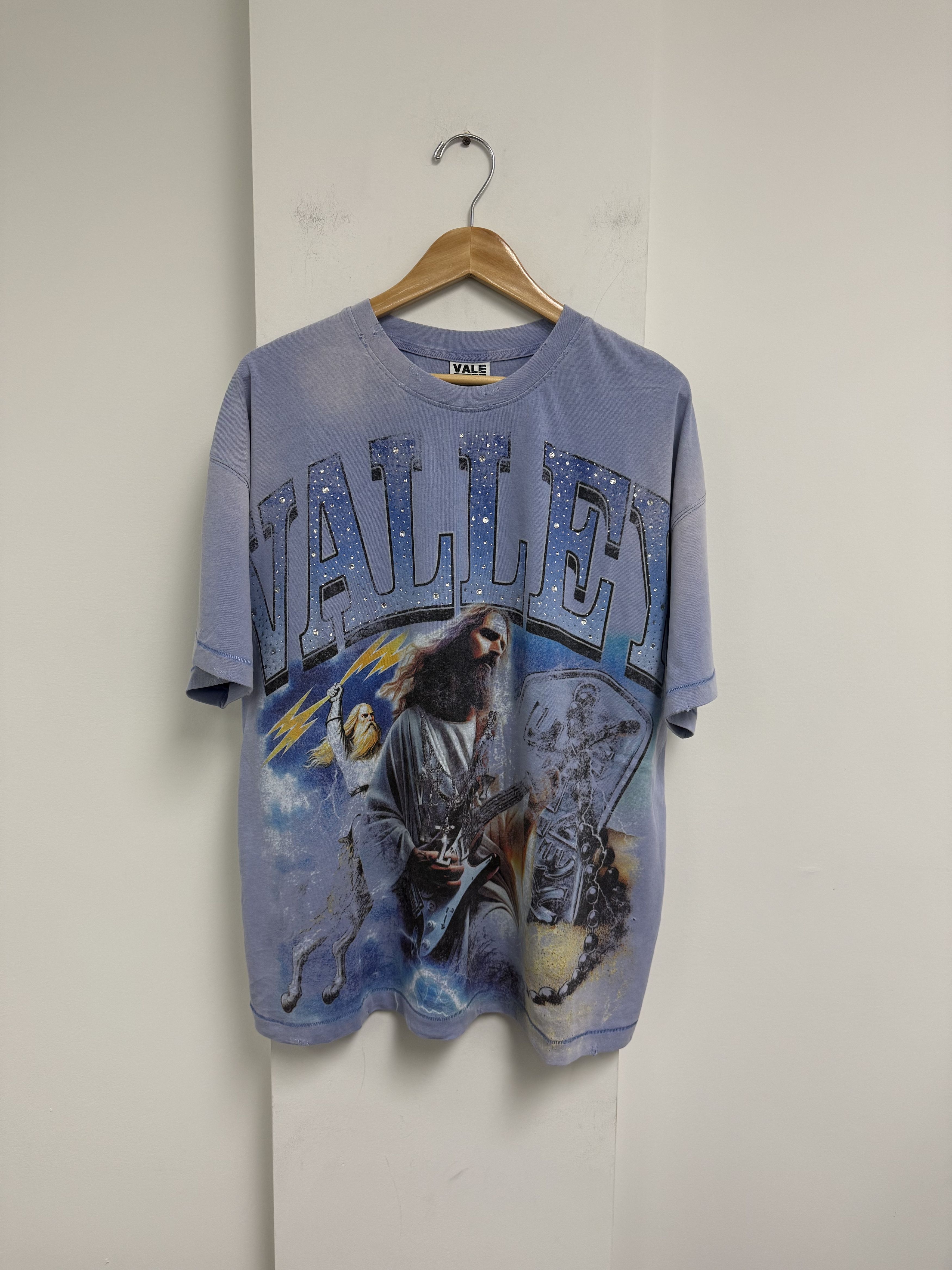 Vale Vale Holy Heavy Metal Bling Tee Size US XXL / EU 58 / 5 - 1 Thumbnail