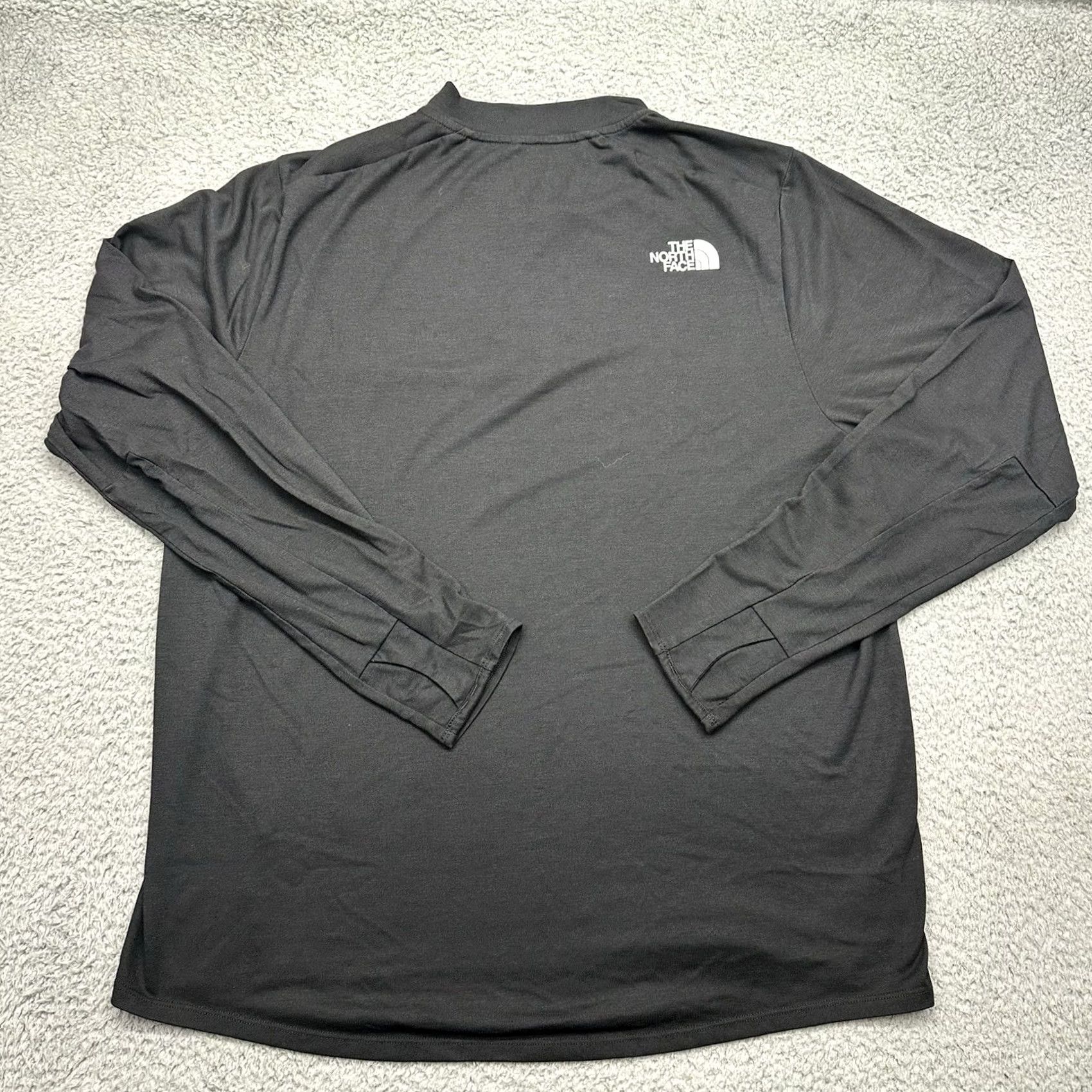 The North Face The North Face NF0A4QOS Mens Large Black Active Trail Henley L/S Shirt 721207 Size US L / EU 52-54 / 3 - 3 Thumbnail