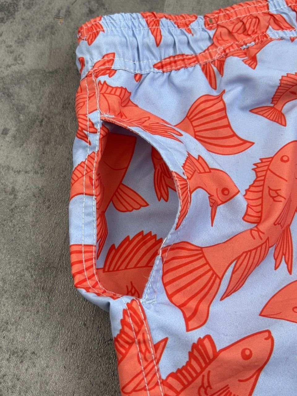 Vilebrequin Vilebrequin Fish AOP Blue Orange Shorts Swim Size US 39 - 8 Thumbnail