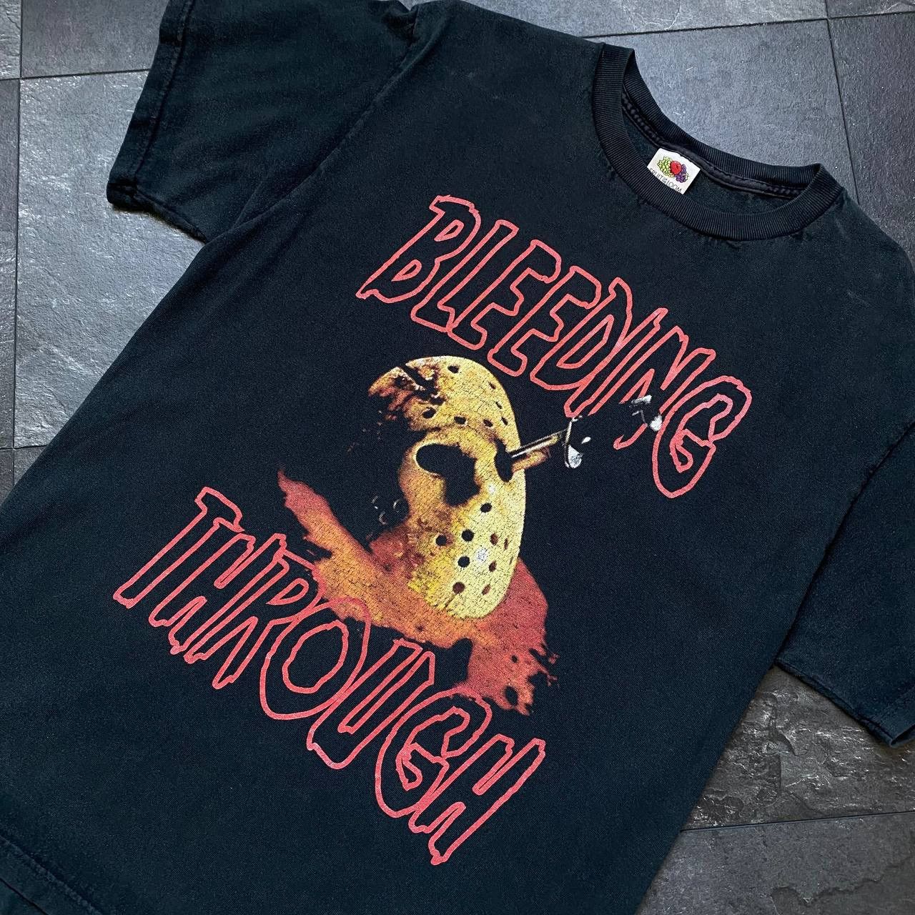 Band Tees × Vintage VINTAGE THRASHED BLEEDING THROUGH TOUR VERY RARE Size US M / EU 48-50 / 2 - 2 Thumbnail