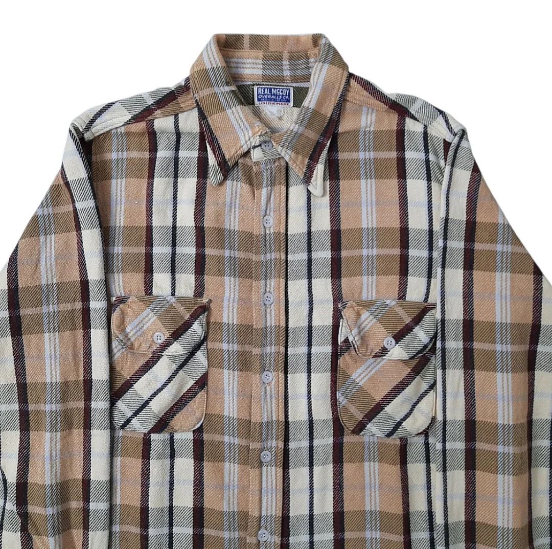 The Real McCoy's Real McCoy Heavyweight Flannel Shirt Size US M / EU 48-50 / 2 - 3 Thumbnail
