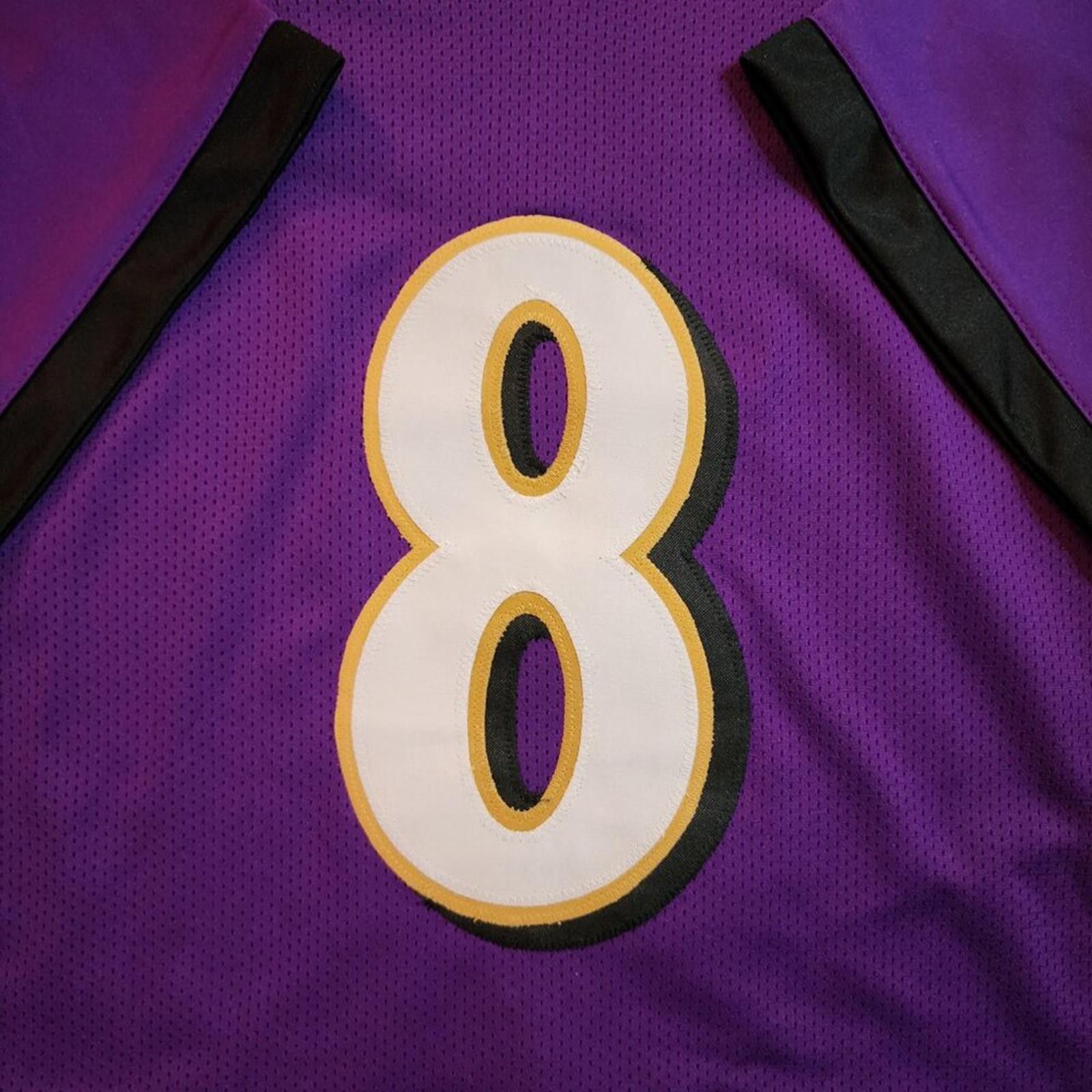 Other Lamar Jackson #8 purple jersey. Tackle twill. Size M Size US M / EU 48-50 / 2 - 5 Thumbnail
