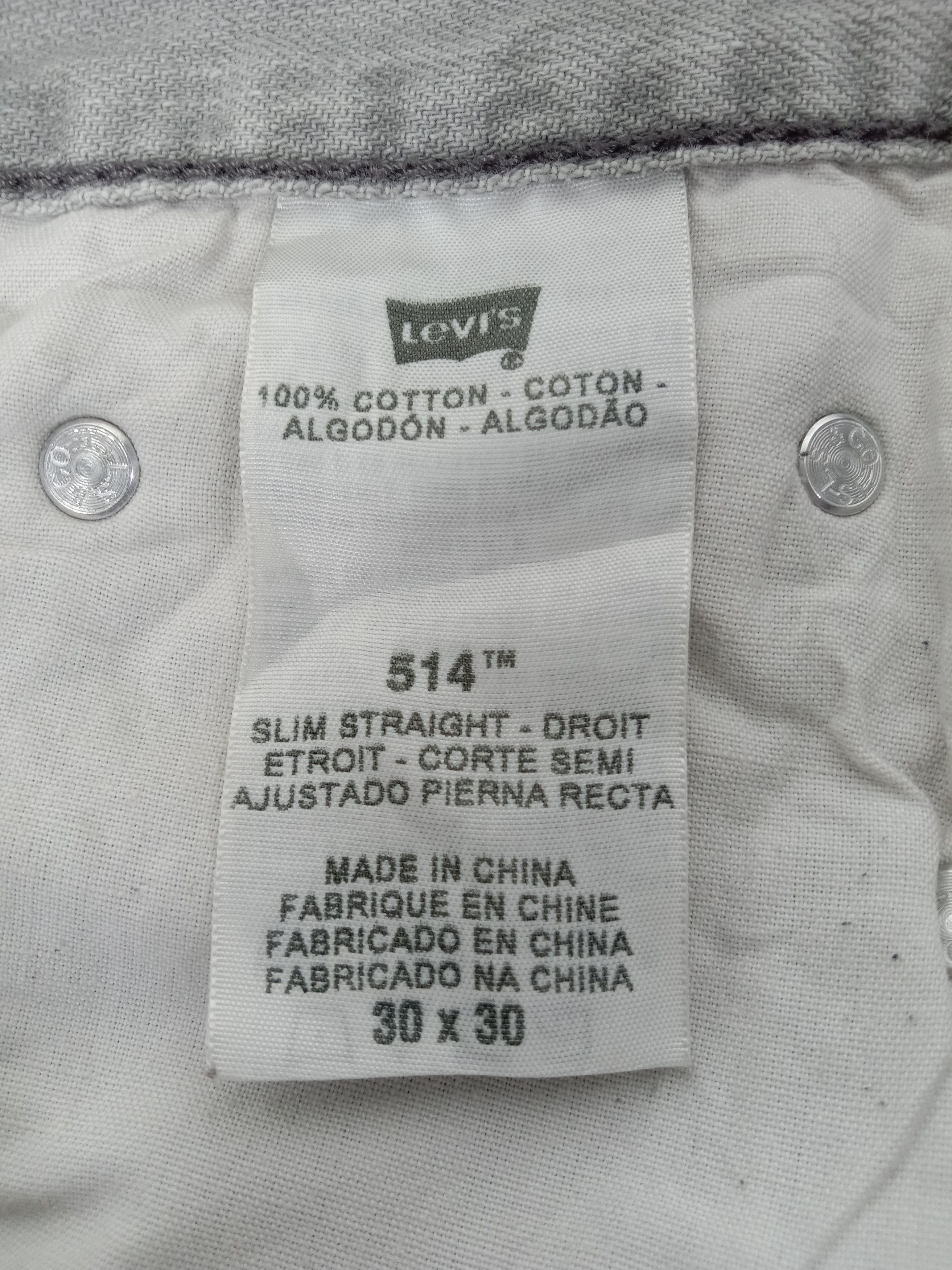 Levi's Vintage Levi’s 514 Jeans Slim Straight Distressed Denim Size US 30 / EU 46 - 14 Thumbnail