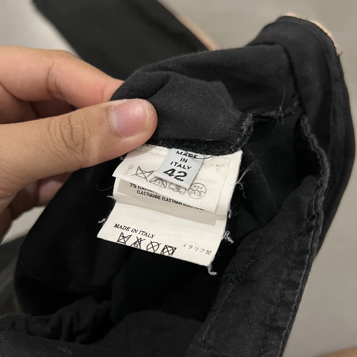 Maison Margiela SS08 Maison Margiela BLANK TAG Runway Rayon Panel Pants Size US 30 / EU 46 - 6 Thumbnail