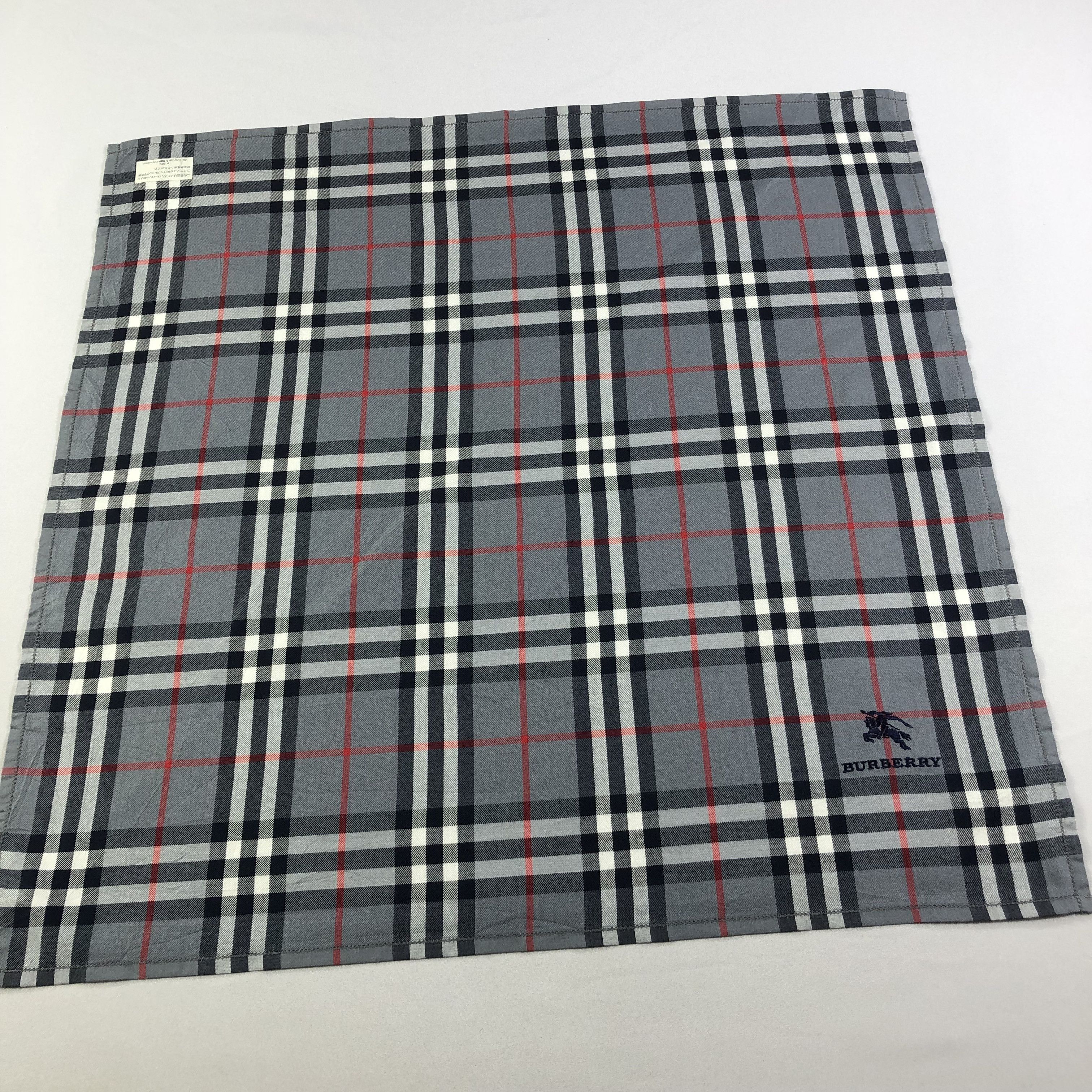 Burberry Burberry Handkerchief Neckerchief Bandana H1582 Size ONE SIZE - 3 Thumbnail
