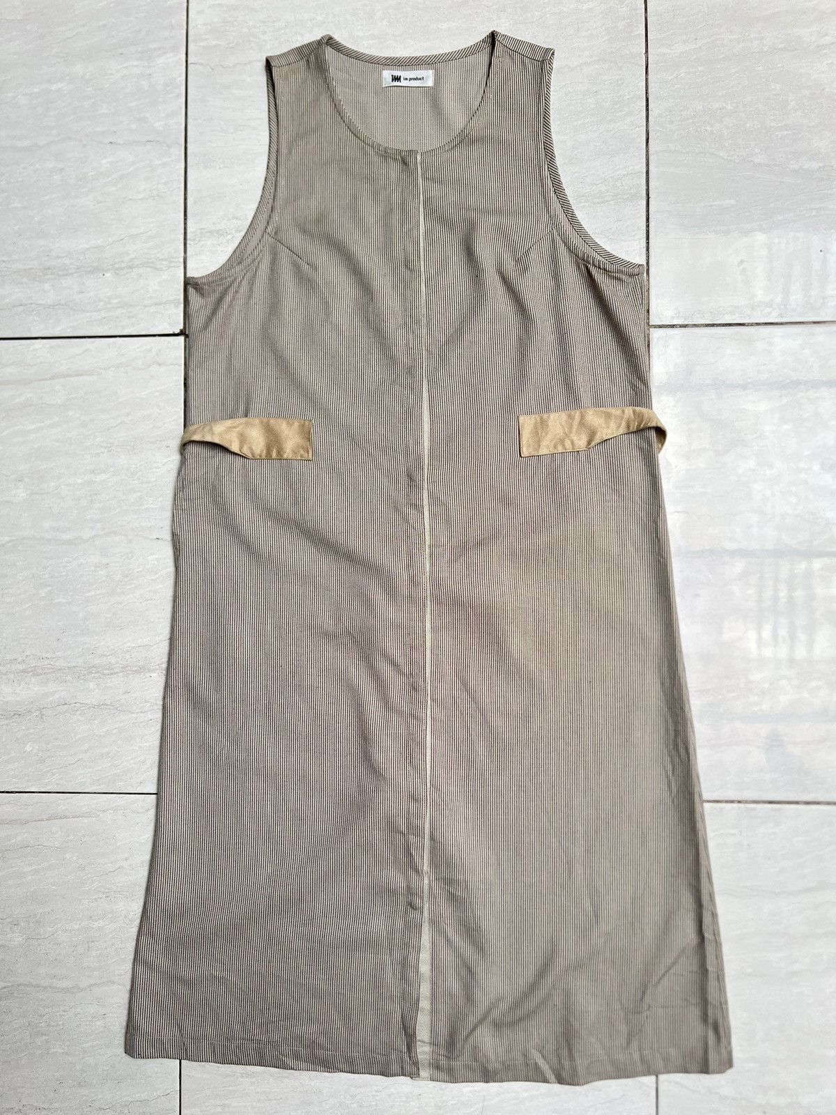 Issey Miyake IM PRODUCT Issey Miyake Striped Sleeveless Dress Size S / US 4 / IT 40 - 8 Thumbnail