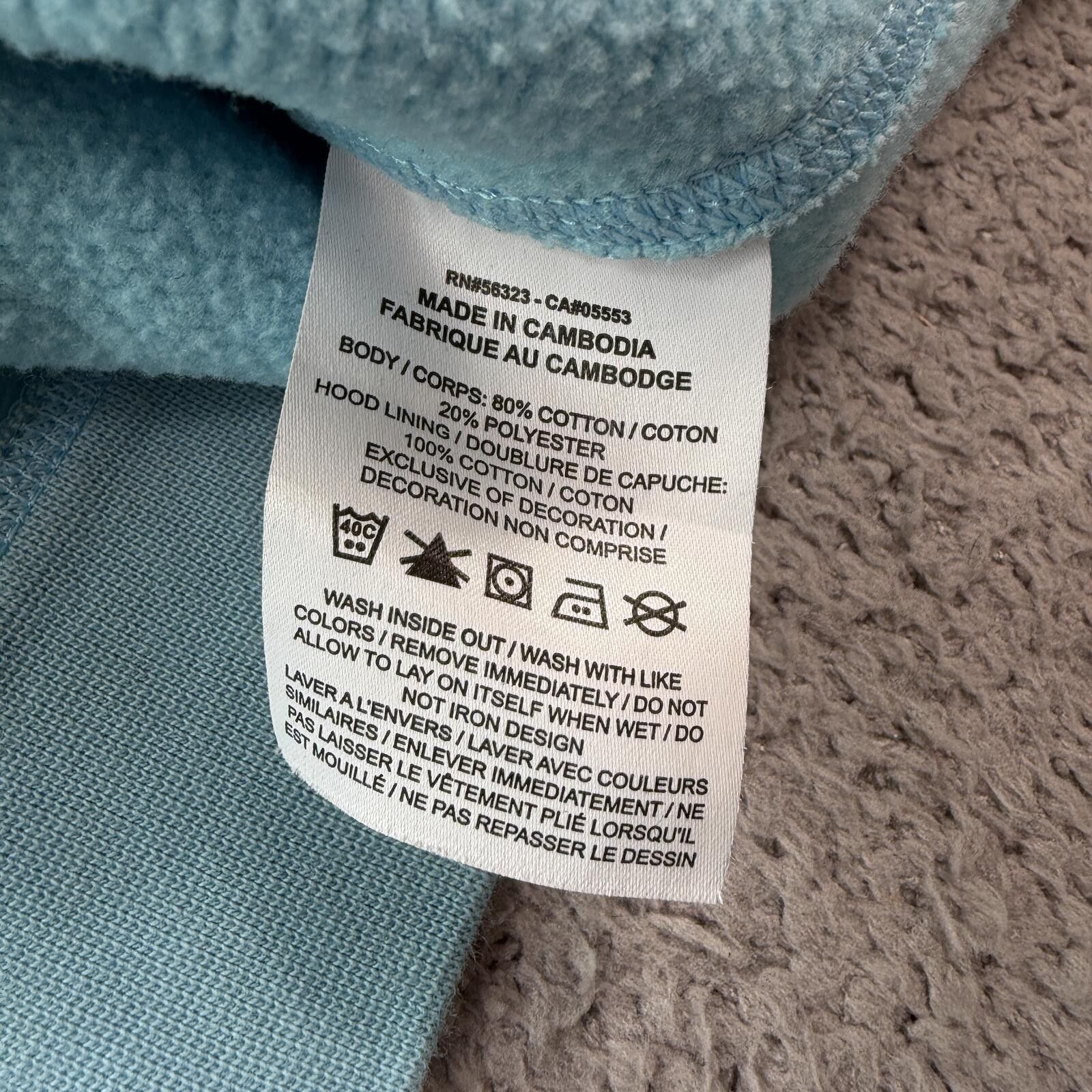 Nike Nike Mini Swoosh Hoodie Light Blue Pullover Sweatshirt L Size US L / EU 52-54 / 3 - 8 Thumbnail