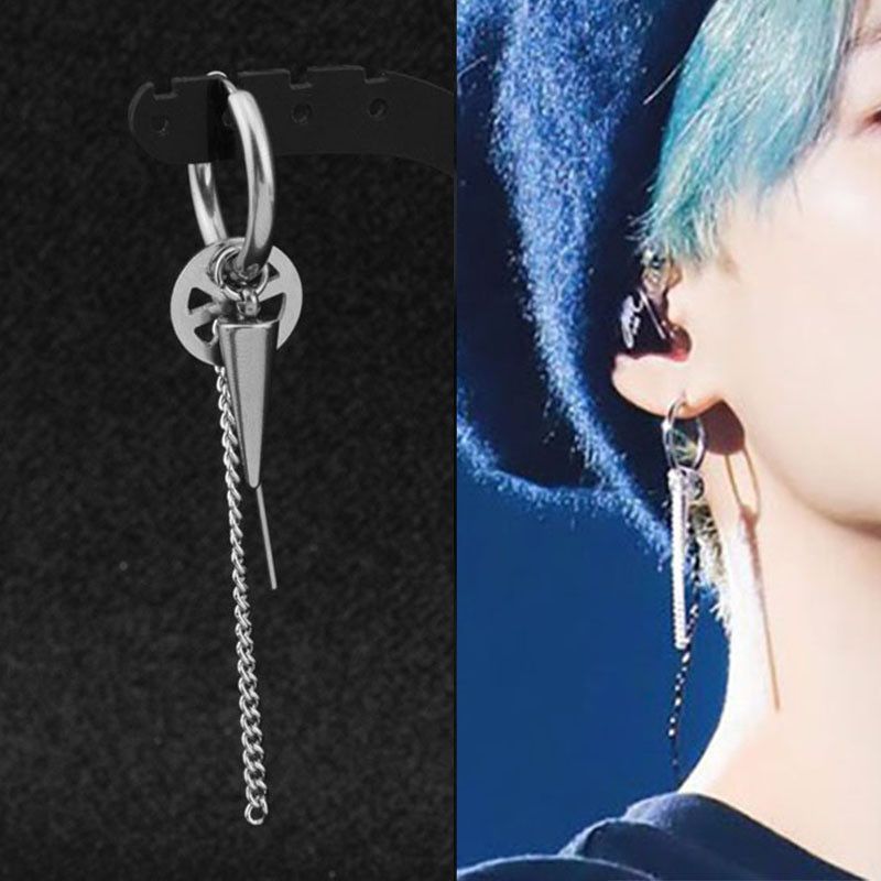 Jewelry × Sterling Silver Cross Vibe Earrings One Pairs Chrome Jewelry Size ONE SIZE - 4 Thumbnail