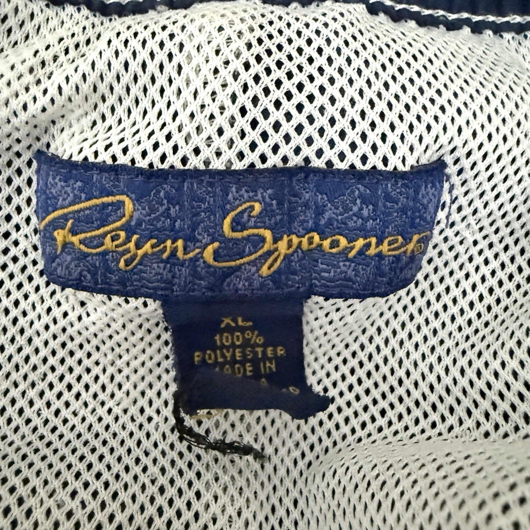 Reyn Spooner Reyn Spooner 100% Polyester Blue Swim Trunks Mens Size XL Size US 36 / EU 52 - 4 Thumbnail