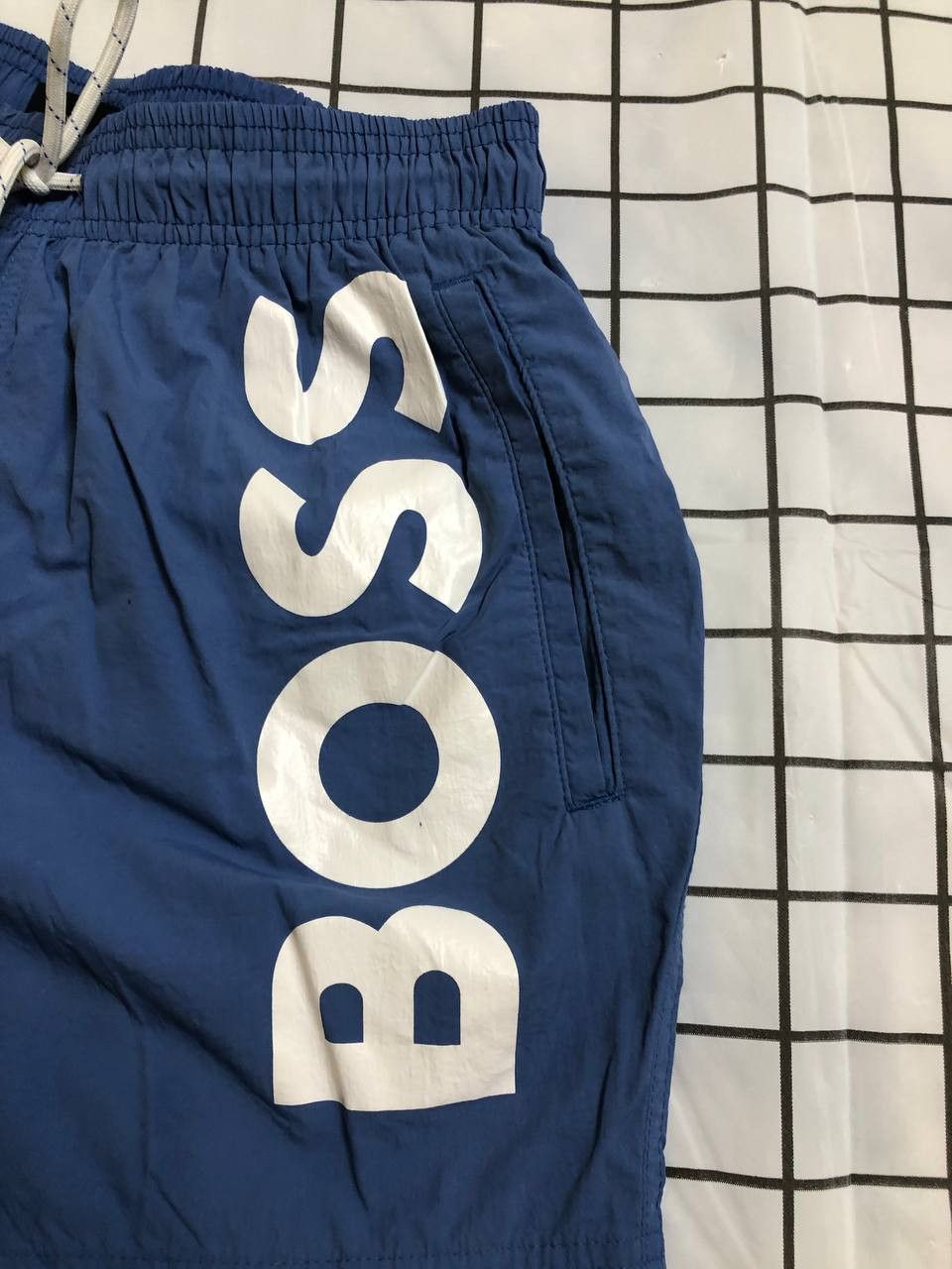 Hugo Boss HUGO BOSS MENS SHORT BLUE OCTOPUS Size US 28 / EU 44 - 2 Thumbnail