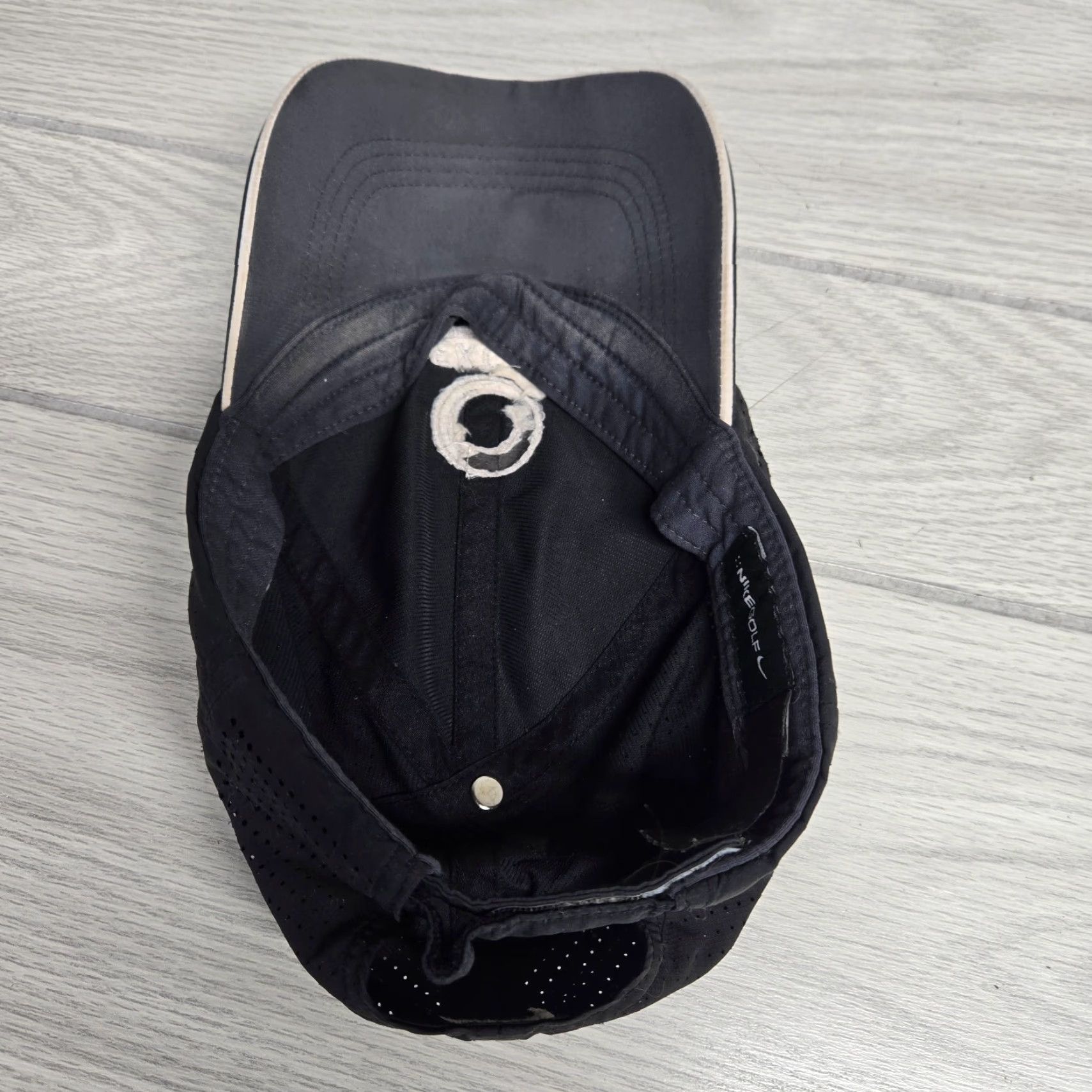 Nike Nike Baseball Cap Hat Men Adjustable Black Sports Cap Size ONE SIZE - 5 Thumbnail
