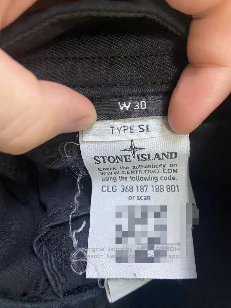 Stone Island Stone Island Washed Work Denim Pants Size US 30 / EU 46 - 7 Thumbnail