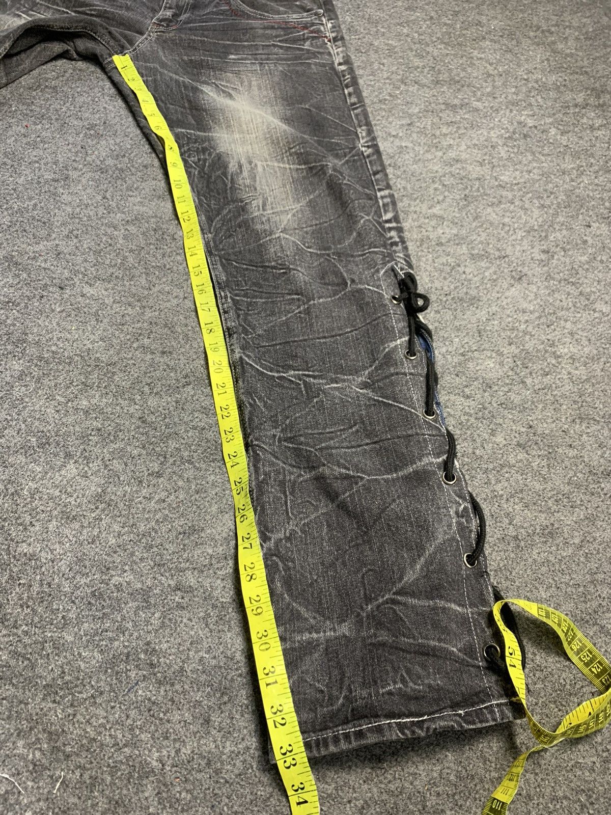 If Six Was Nine × Japanese Brand Flare laces up root thee japanese brand pant Size US 33 - 11 Thumbnail