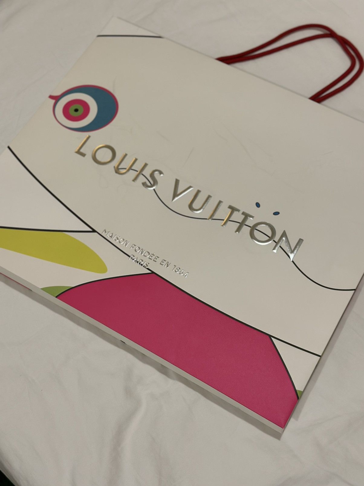 Louis Vuitton × Takashi Murakami Louis Vuitton X Takashi Murakami Paper Bag Size ONE SIZE - 3 Thumbnail