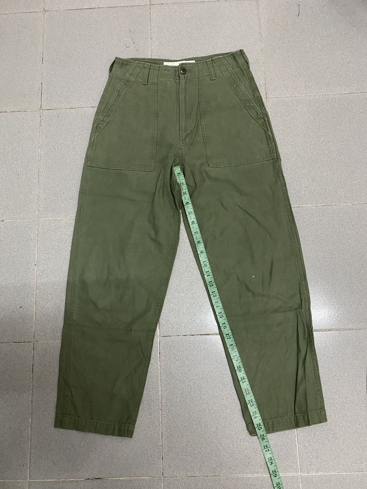 Japanese Brand Vintage The Shinzone tokyo city pants olive green Size US 28 / EU 44 - 11 Thumbnail