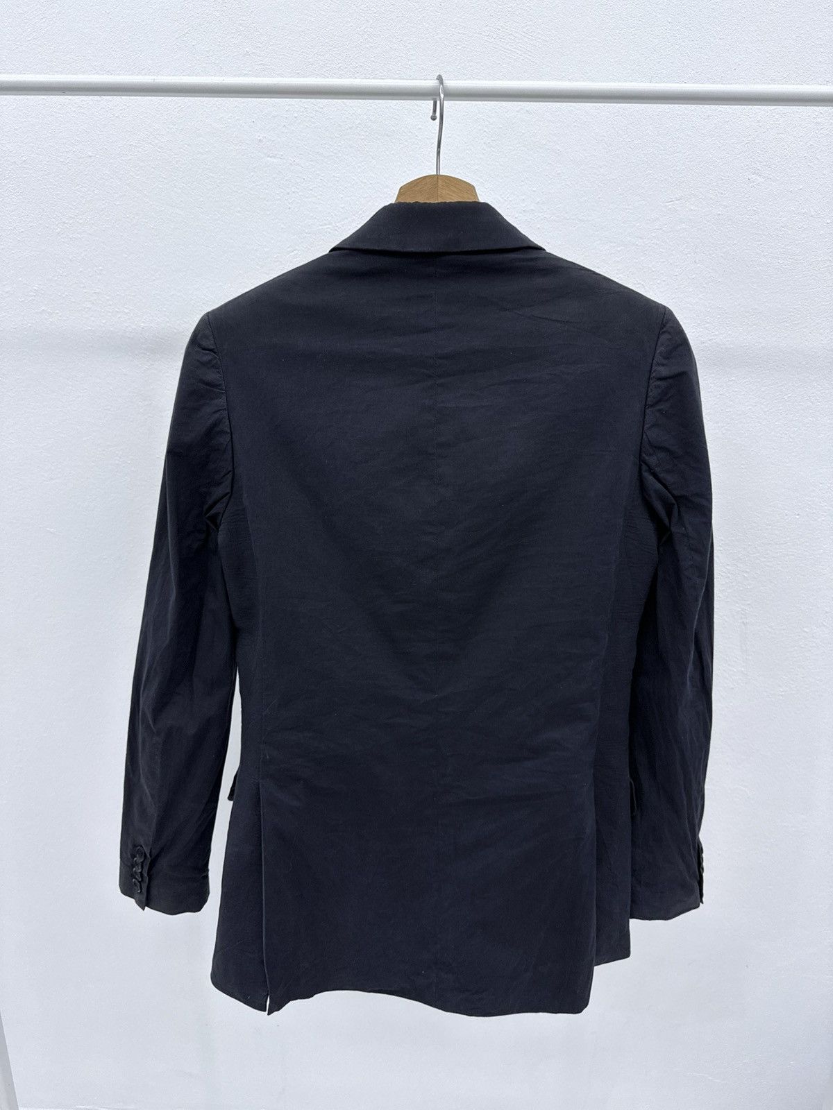 Helmut Lang Vintage Distressed Sunfaded 90s HELMUT LANG Blazer Italy Size S / US 4 / IT 40 - 5 Thumbnail