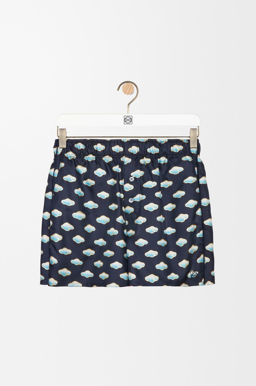 Loewe o1loc1c0525 Shorts in Navy/ Blue Size 34" / US 12 / IT 48 - 1 Thumbnail