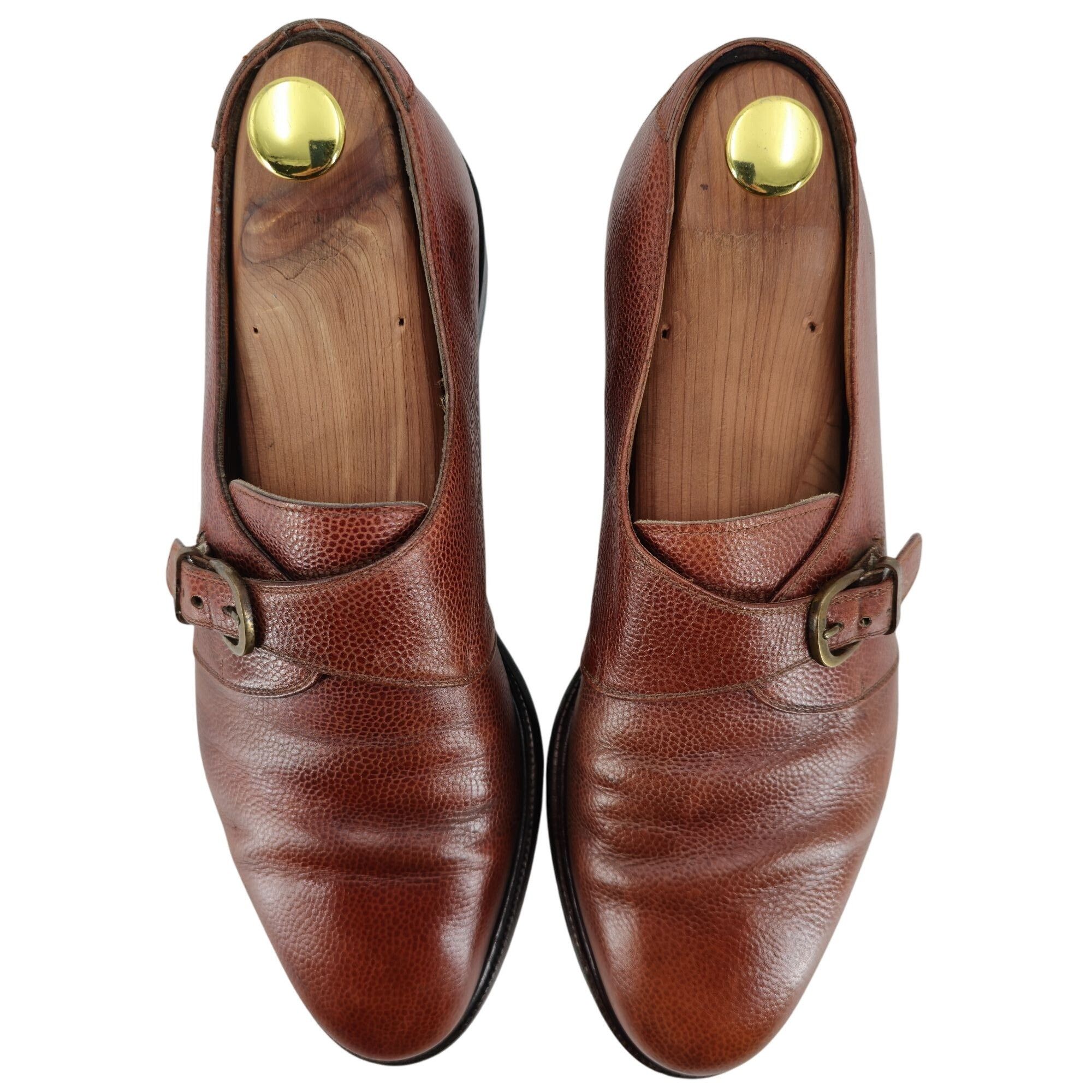 Salvatore Ferragamo Salvatore Ferragamo Italy Dress Shoes Mens 9.5 Brown Leather Size US 9.5 / EU 42-43 - 11 Thumbnail