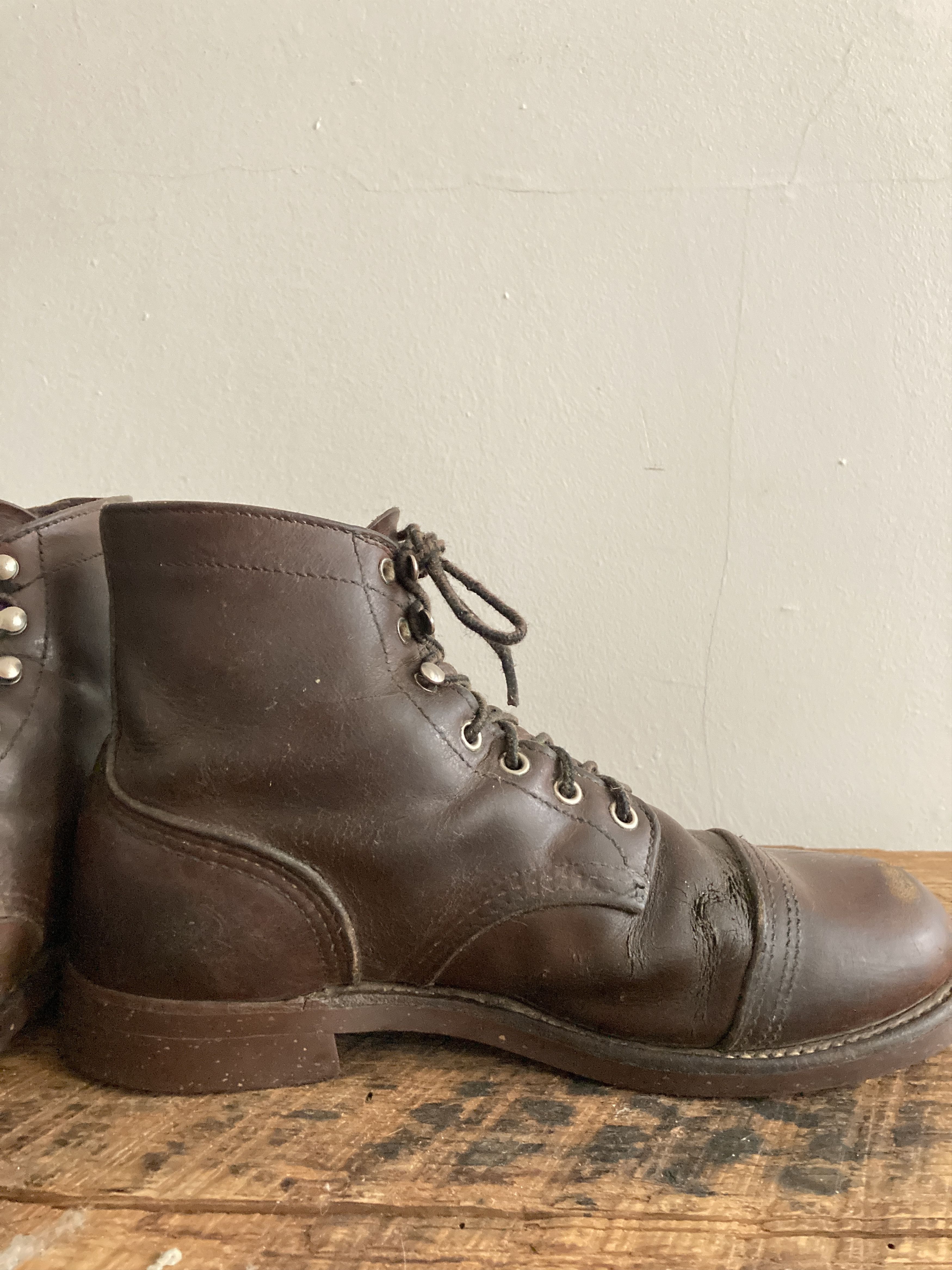Red Wing 6-Inch Boot in Copper Rough & Tough Leather Size US 7.5 / EU 40-41 - 9 Thumbnail