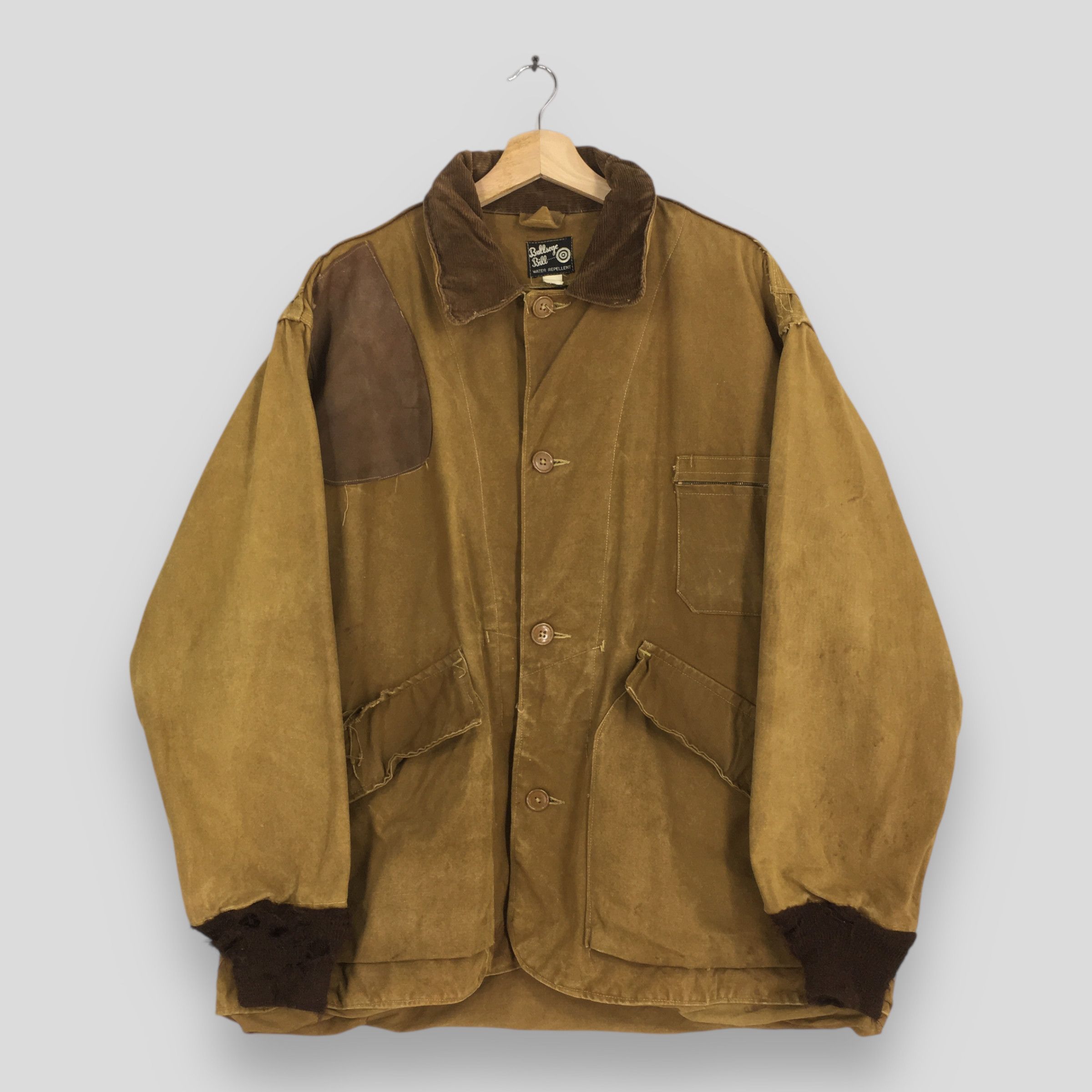 Vintage Vintage 50s Bullseye Bill Barn Field Brown Hunting Jacket XL Size US XL / EU 56 / 4 - 1 Thumbnail