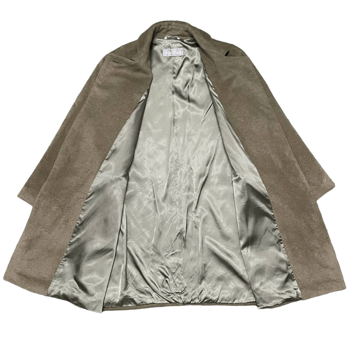 Max Mara Max Mara Made in Italy One Button Wool Coat Size S / US 4 / IT 40 - 5 Thumbnail