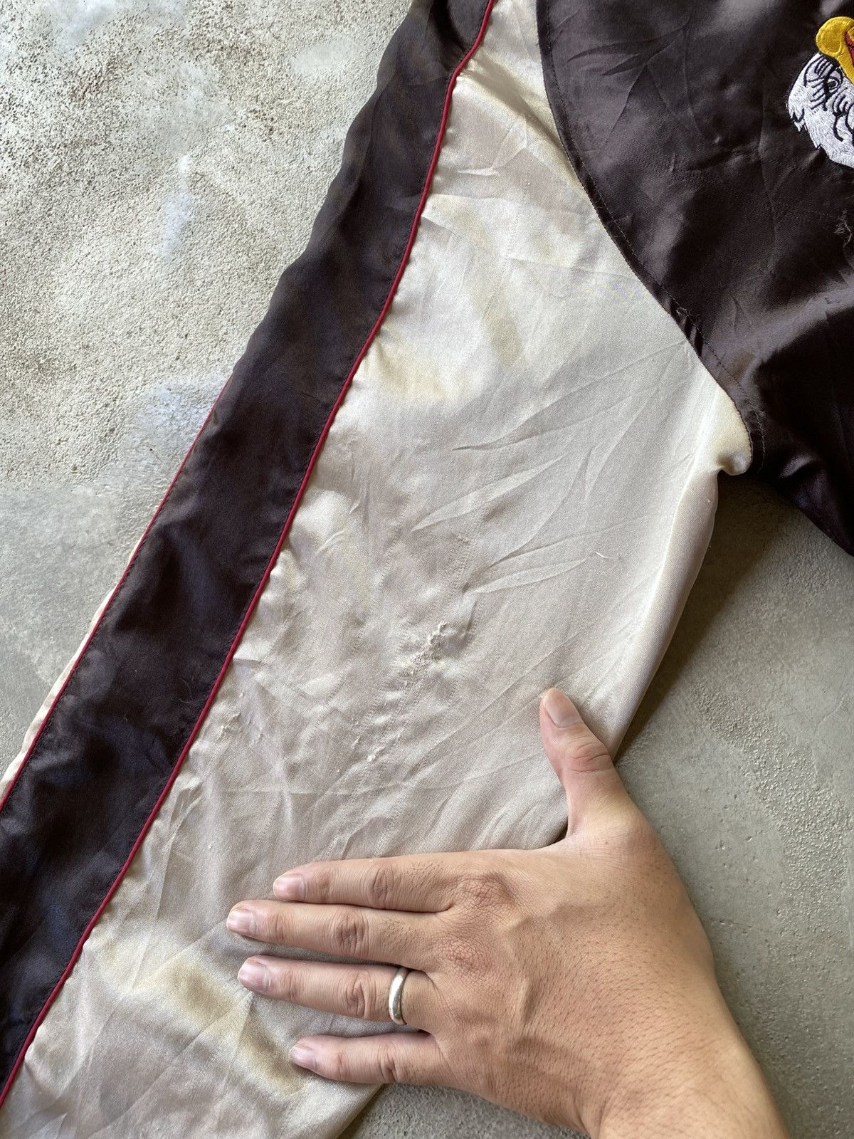 If Six Was Nine × Japanese Brand Vintage Sukajan Souvenir Japanese Jacket Size US XL / EU 56 / 4 - 7 Thumbnail