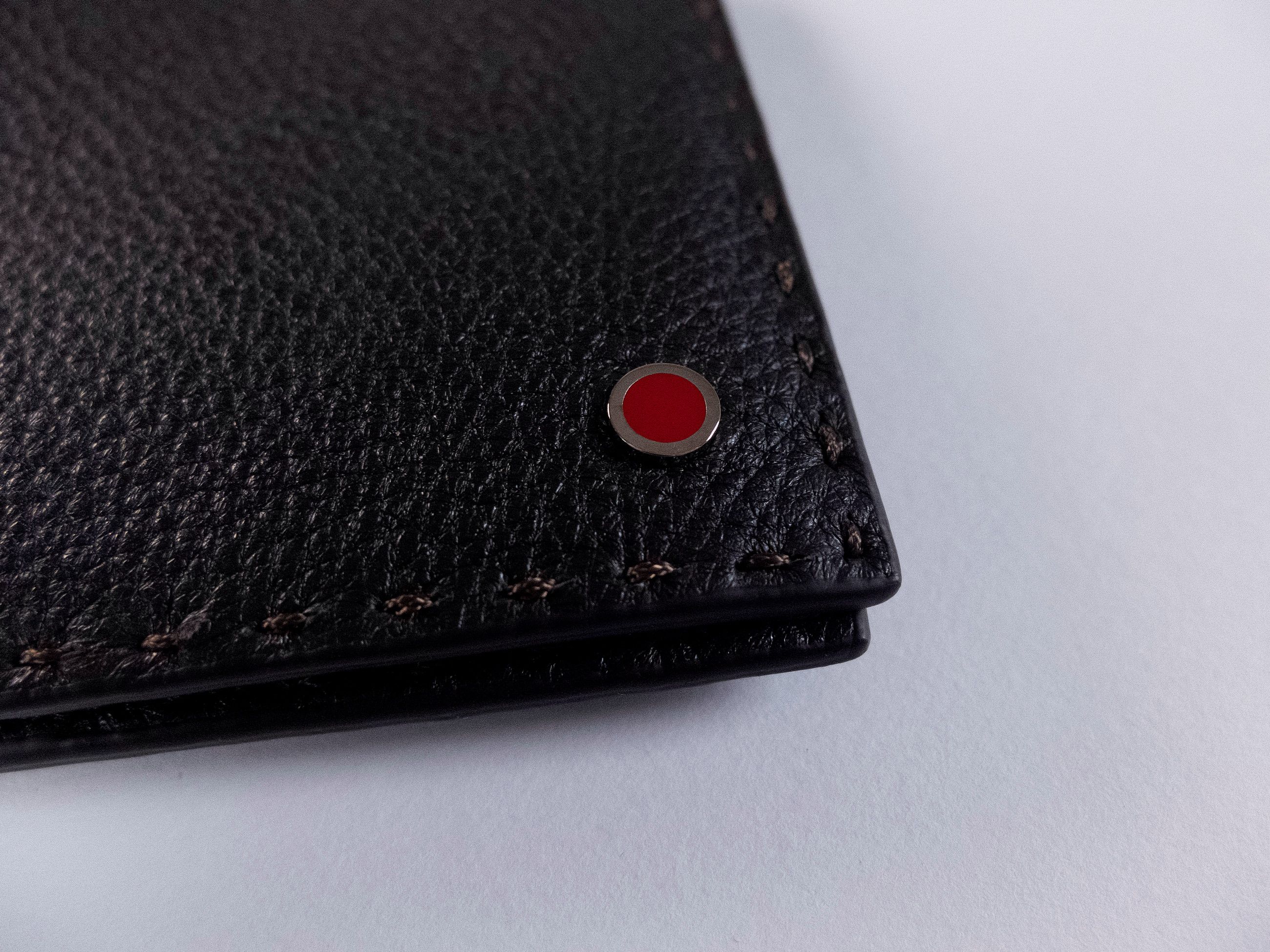 Kiton KITON hand stitched brown leather wallet authentic Size ONE SIZE - 2 Thumbnail