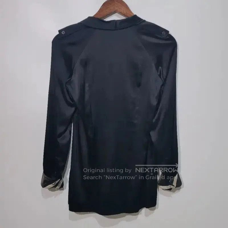 Burberry Burberry Black Silk Women's Shirt. Size S / US 4 / IT 40 - 2 Thumbnail