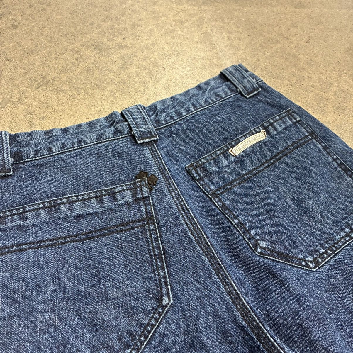 Chrome Hearts Chrome Hearts Double Knee Denim Shorts Size US 30 / EU 46 - 5 Thumbnail