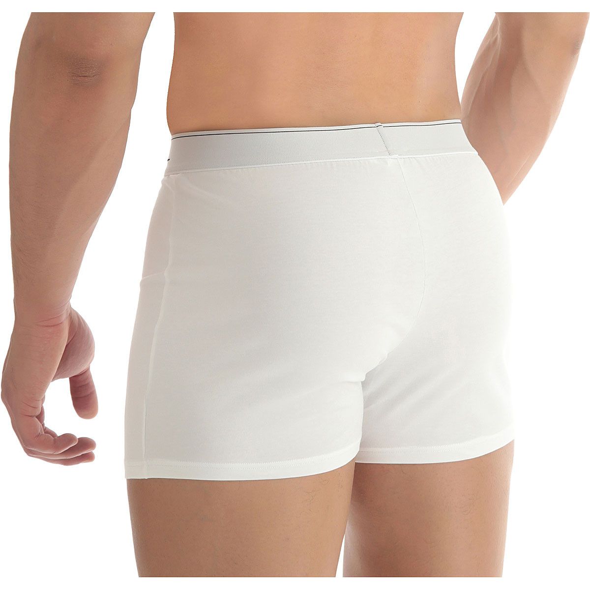 Versace 2 x VERSACE white crystal signature waistband boxer shorts 5 Size 34 - 3 Thumbnail