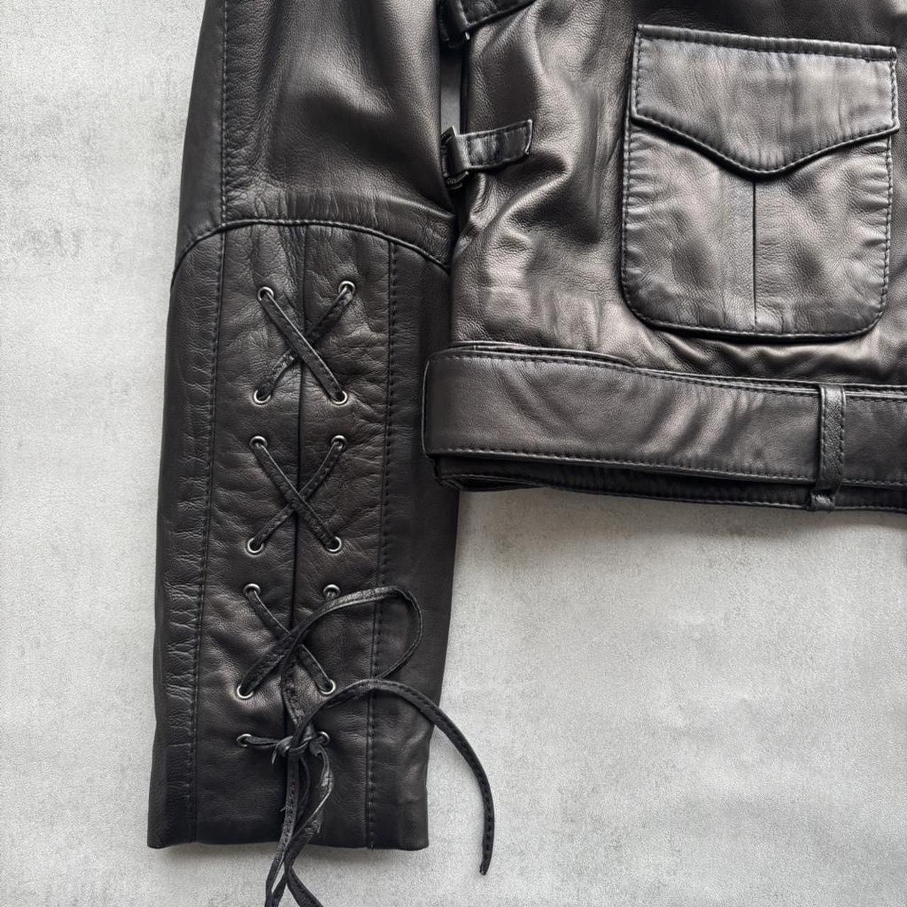 Diesel Black Gold DIESEL BLACK GOLD LEATHER JACKET Size M / US 6-8 / IT 42-44 - 3 Thumbnail