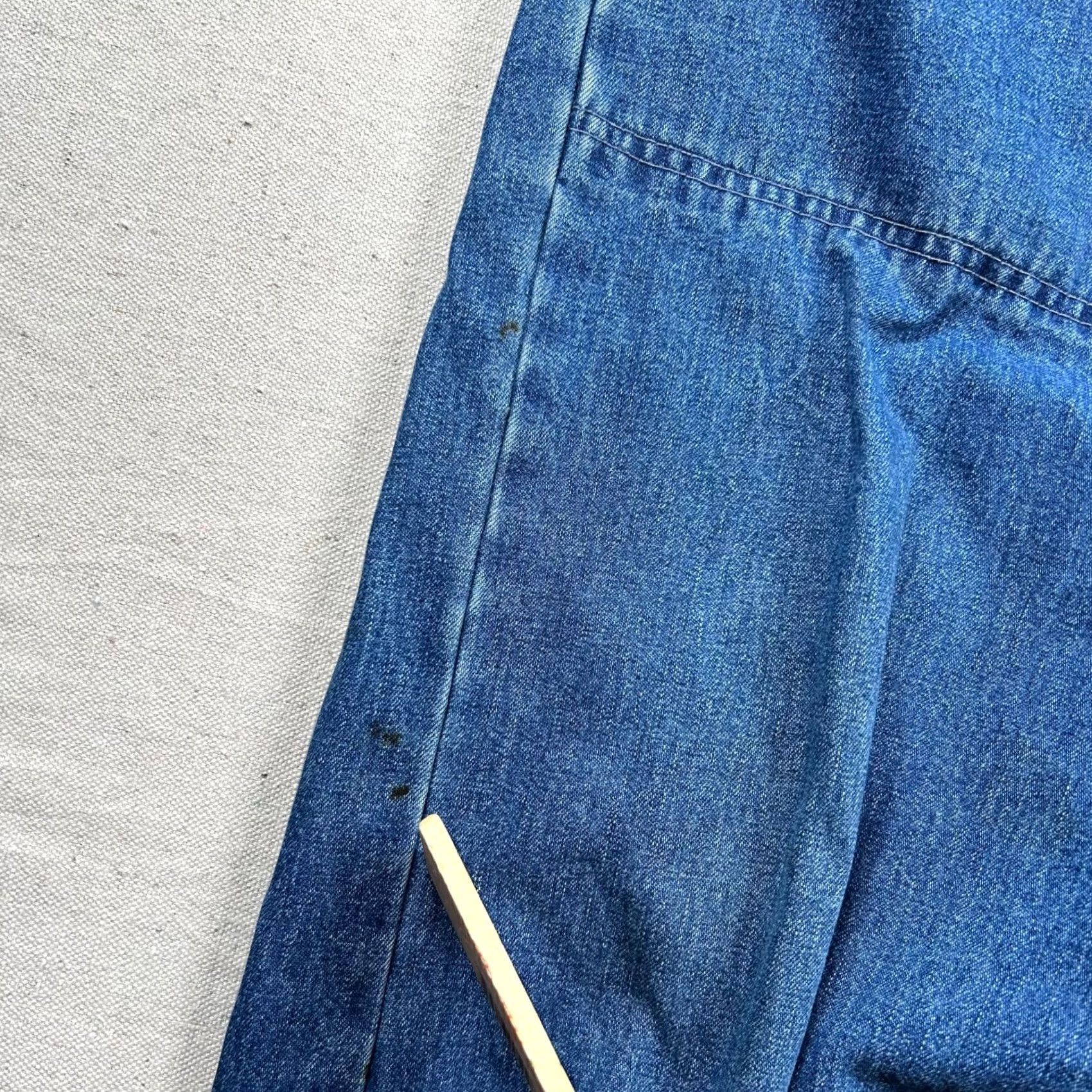 Levi's VINTAGE Levi's Silvertab Jeans Mens XLx34 Jeans 90s Grunge Wide-Leg Blue Denim Cotton Regular Mens XLx34 Size US 36 / EU 52 - 7 Thumbnail