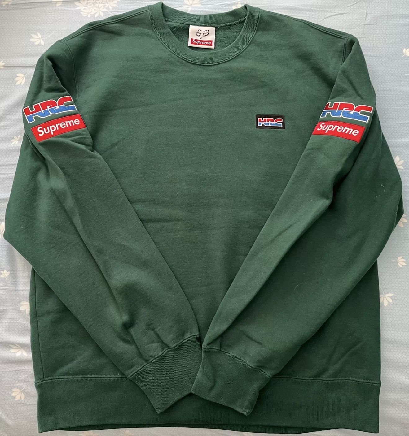 Fox Racing × Honda × Supreme Supreme Honda Fox racing crewneck Size US XL / EU 56 / 4 - 1 Thumbnail
