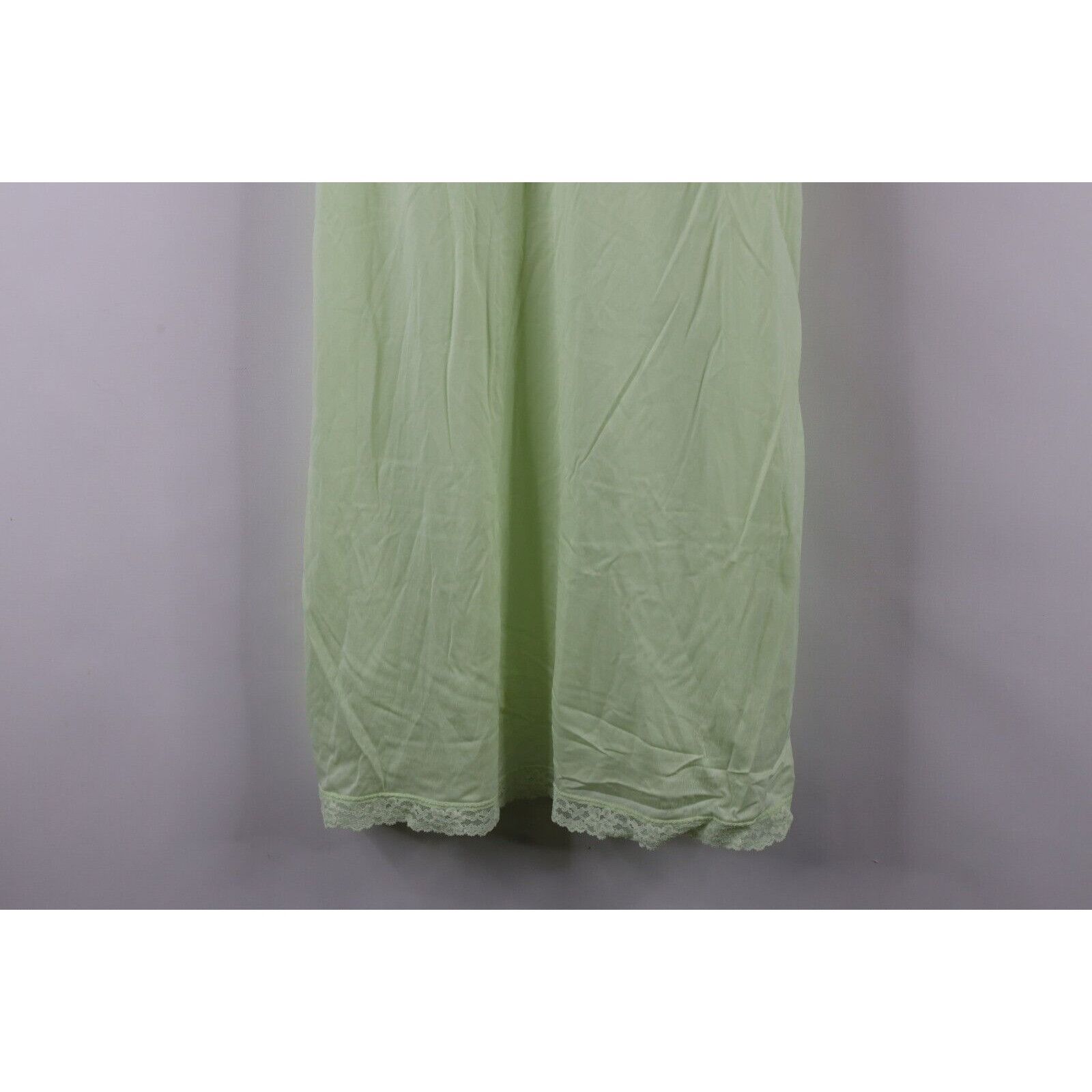 Vintage Vintage 50s 60s Flower Floral Lace Sexy Night Gown Size XS / US 0-2 / IT 36-38 - 4 Thumbnail