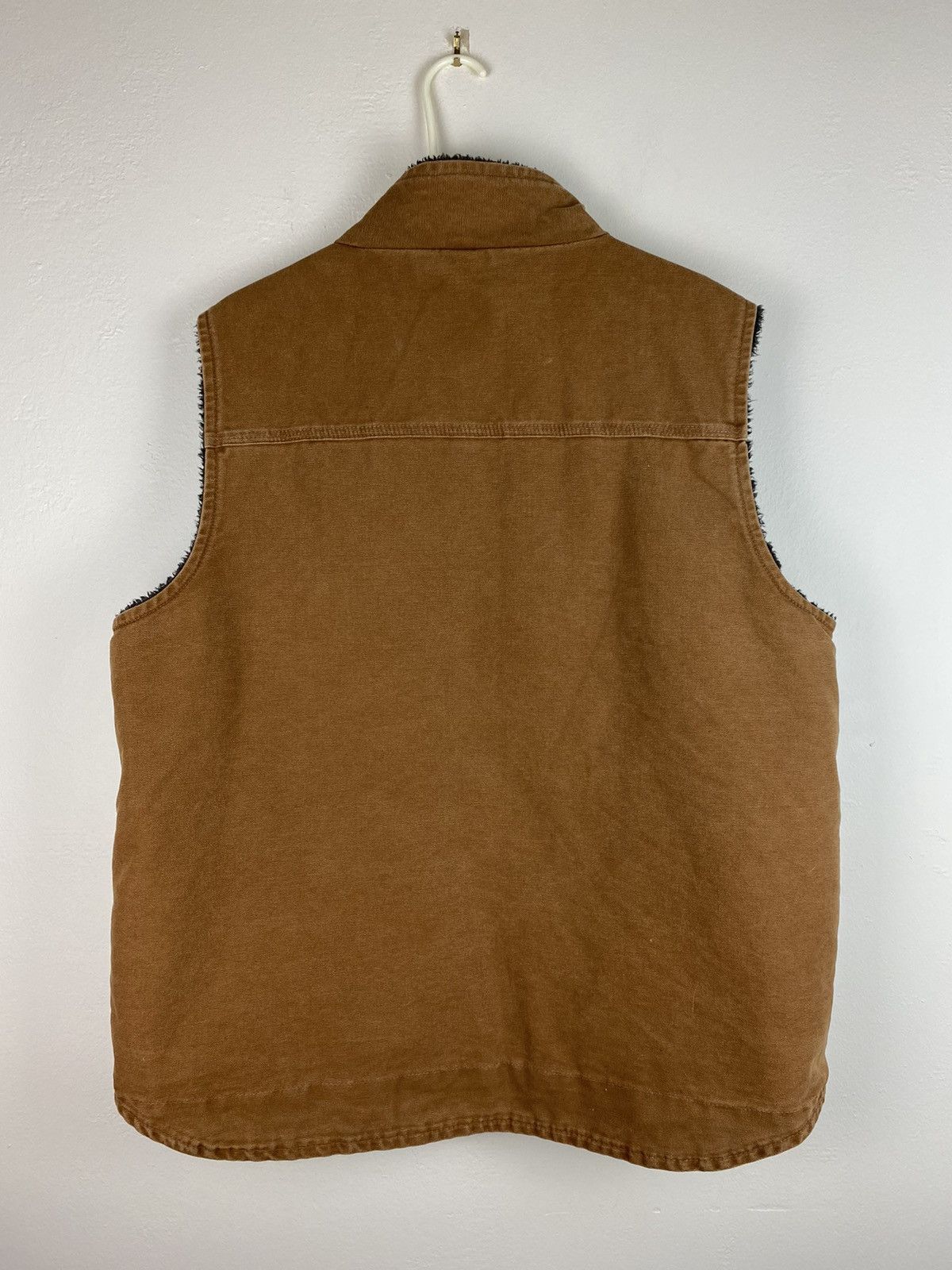 Carhartt Vintage Carhartt Sherpa Lined Vest Fur Workwear Size US XL / EU 56 / 4 - 11 Thumbnail