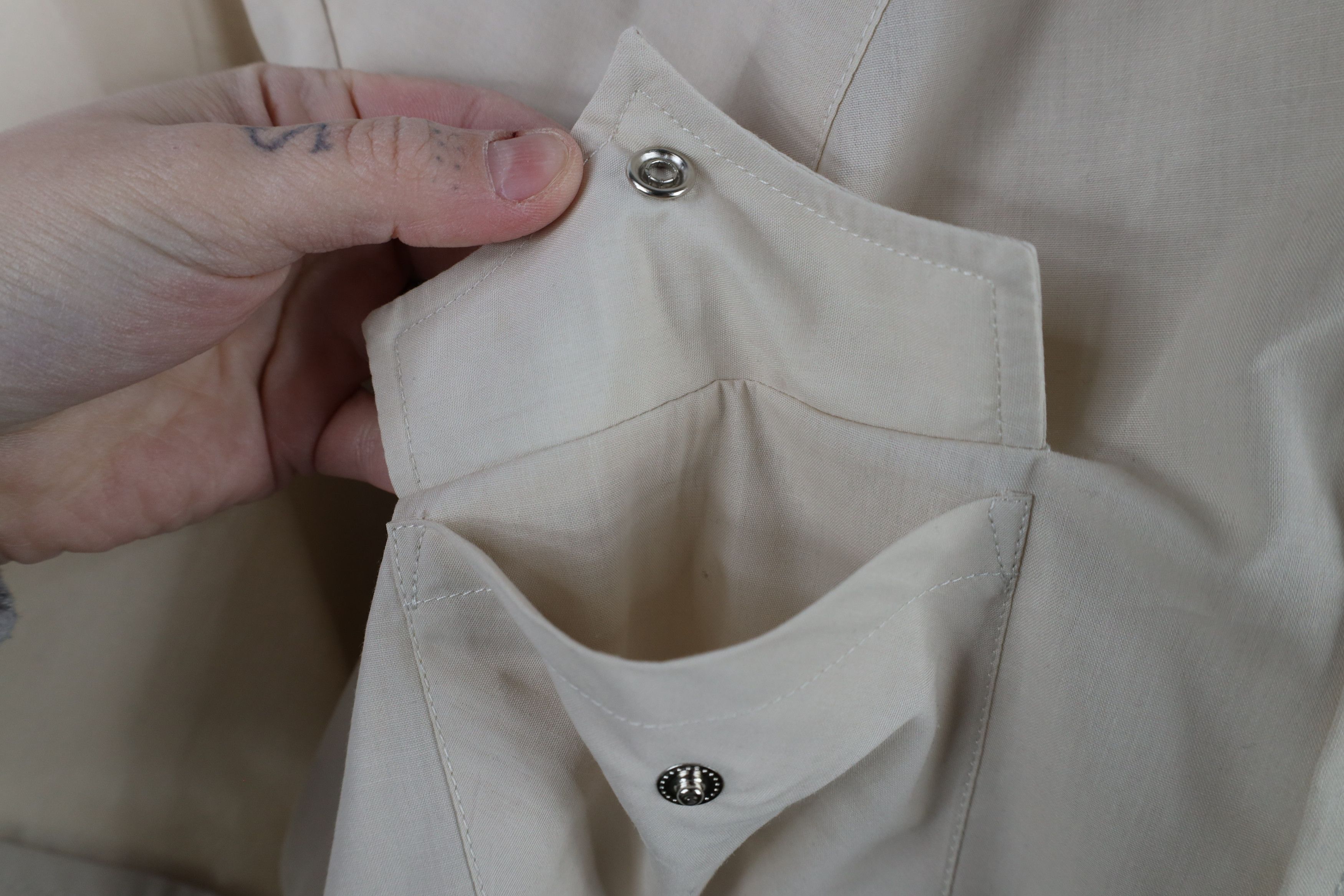 Vintage Vintage 90s Rockabilly Short Sleeve Western Button Shirt Size US M / EU 48-50 / 2 - 4 Thumbnail
