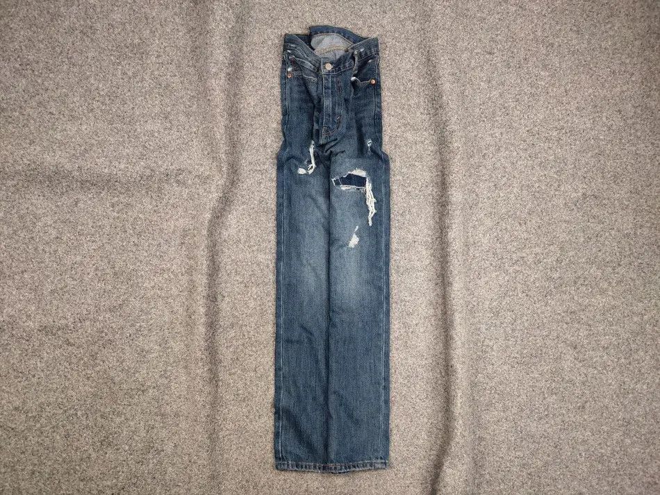 Levi's Levis 510 Distressed Denim Jeans Vintage USA Style Size US 36 / EU 52 - 1 Thumbnail