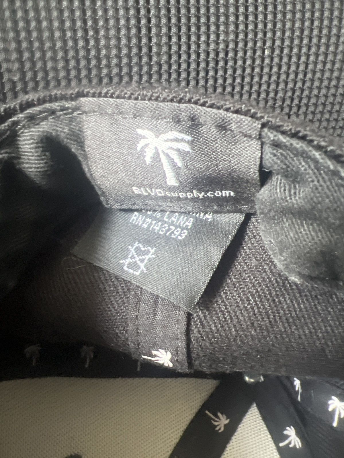 BLVD BLVD Supply Palm Tree Snapback Size ONE SIZE - 10 Thumbnail