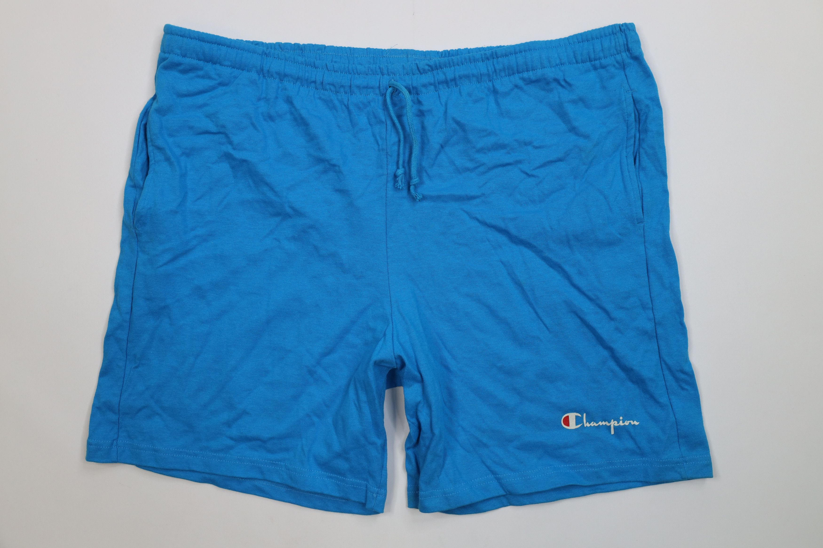 Champion Vintage 80s 90s Champion Above Knee Jersey Knit Shorts USA Size US 36 / EU 52 - 1 Thumbnail