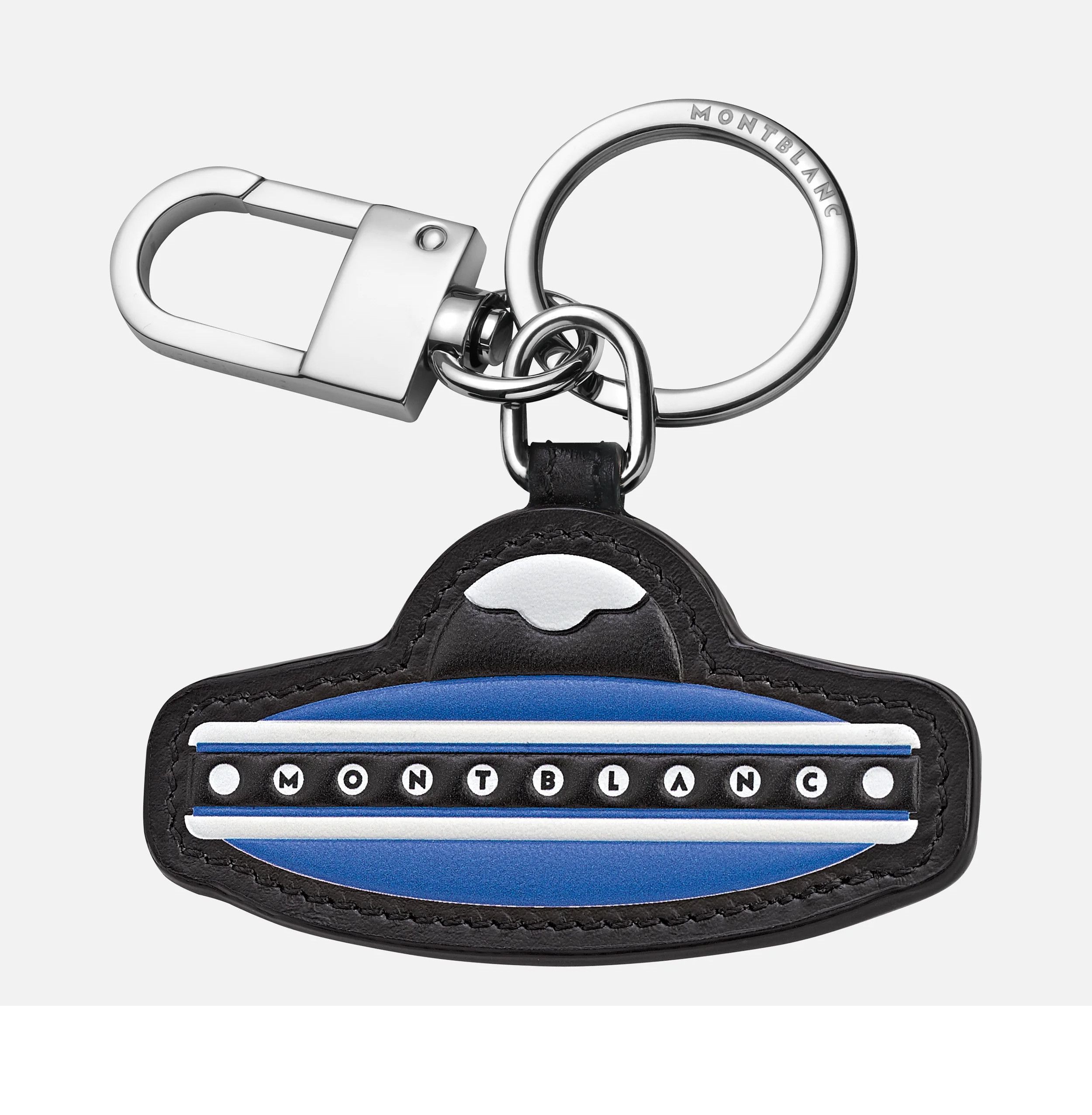 Montblanc MONTBLANC Meisterstück blue black UFO leather keyring q Size ONE SIZE - 1 Thumbnail