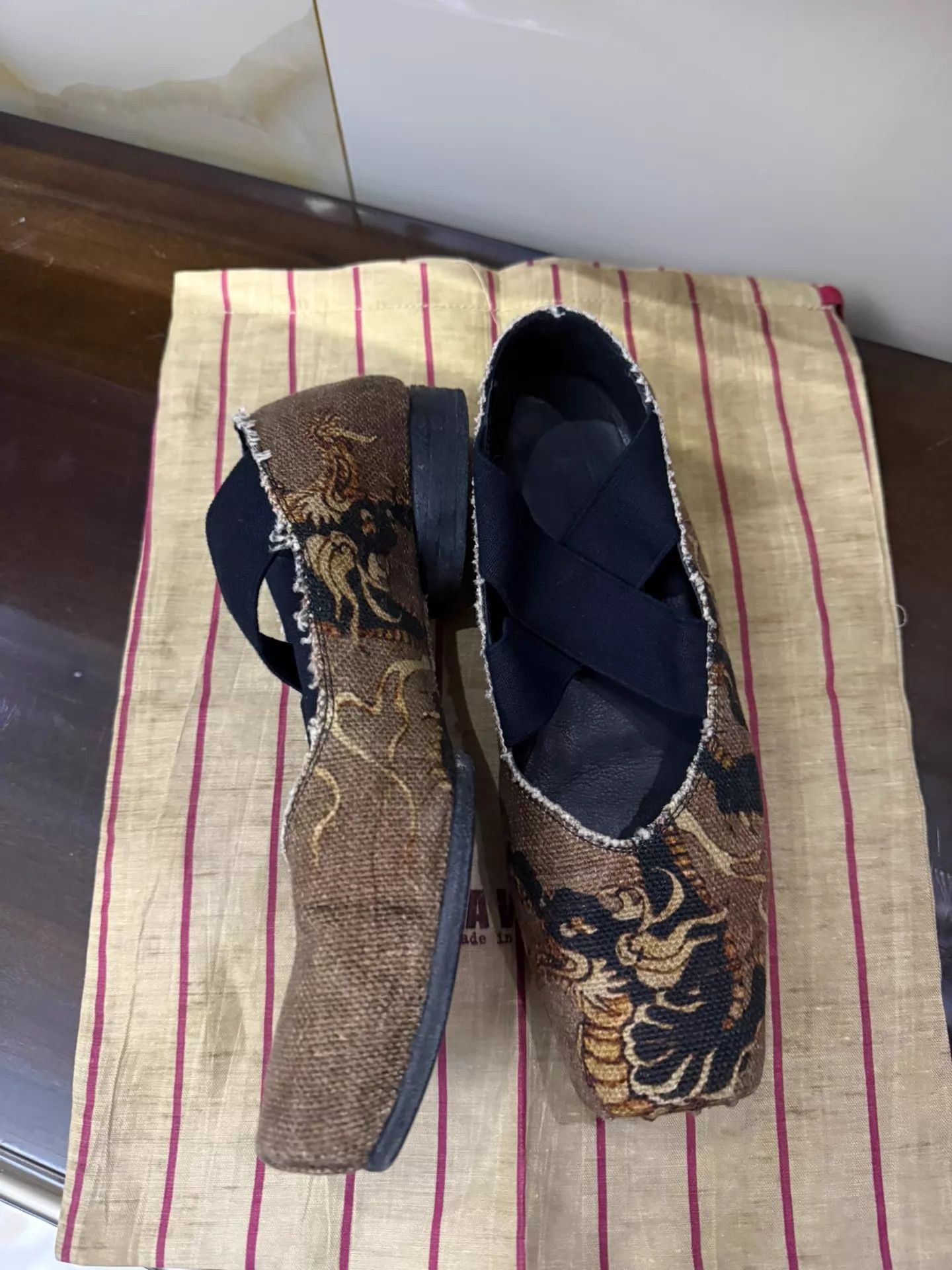 Uma Wang UMA WANG Ladies 36 Shoes (Worn 1x, 9/10) Authentic Size US 5.5 / IT 35.5 - 4 Thumbnail