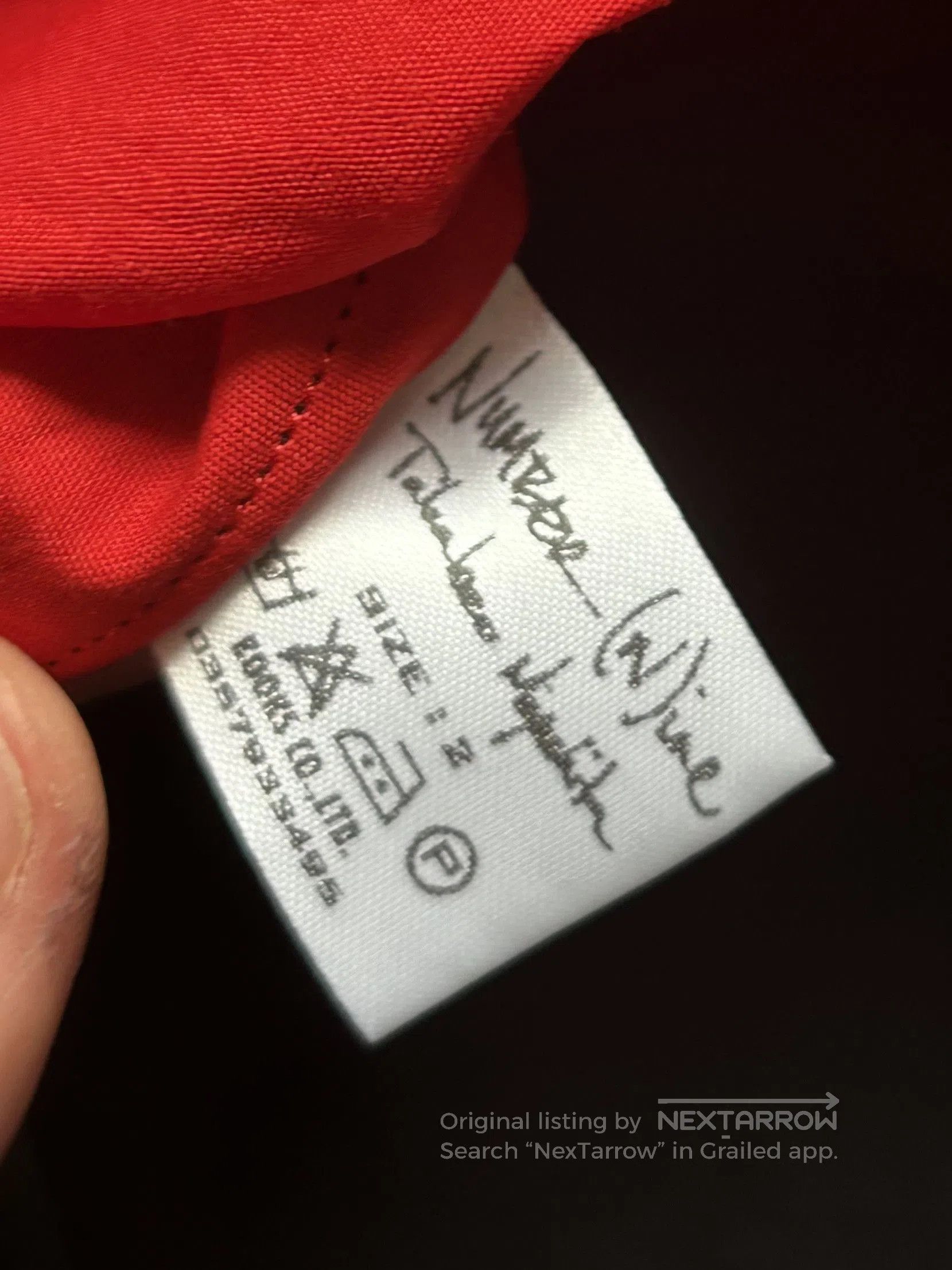 Number (N)ine Number (N)ine 04 Dream Red Black Vest Shirt. Size US M / EU 48-50 / 2 - 8 Thumbnail