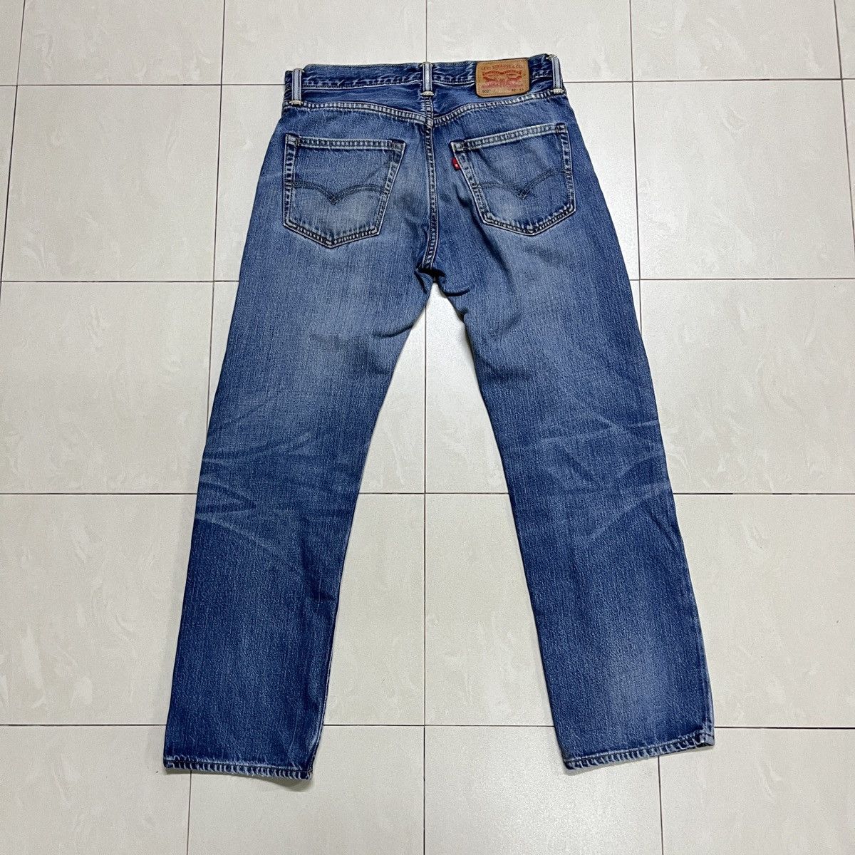 Jean × Levi's × Levi's Vintage Clothing Vintage Levis 502 Distressed Jeans Size US 31 - 15 Thumbnail