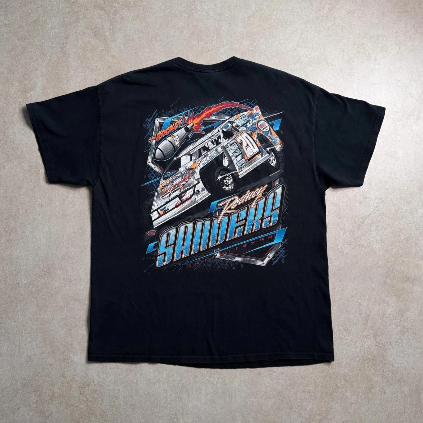 Gildan Vintage Rodney Sanders Racing T-Shirt- XL Size US XL / EU 56 / 4 - 2 Thumbnail
