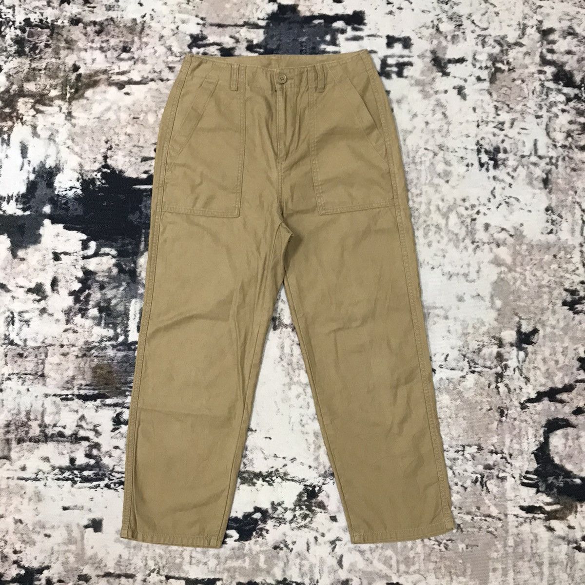 GU × Japanese Brand × Uniqlo Gu Fatique Khakis Baker Pants