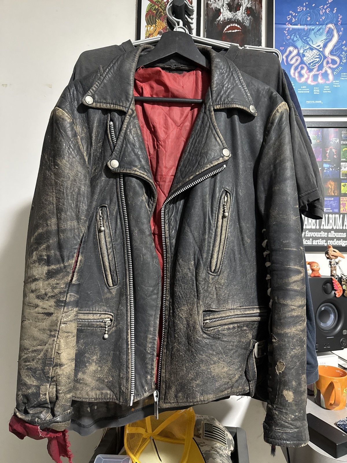 Red Hot Chili Peppers Vintage Leather jacket