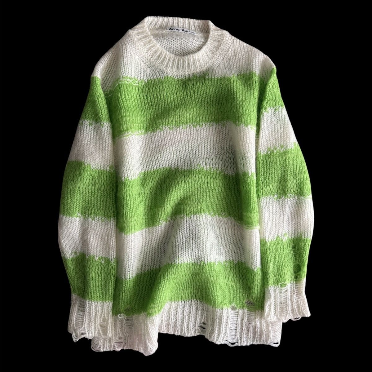 Acne Studios Acne Studios Open Knit Sweater Size US L / EU 52-54 / 3 - 1 Thumbnail