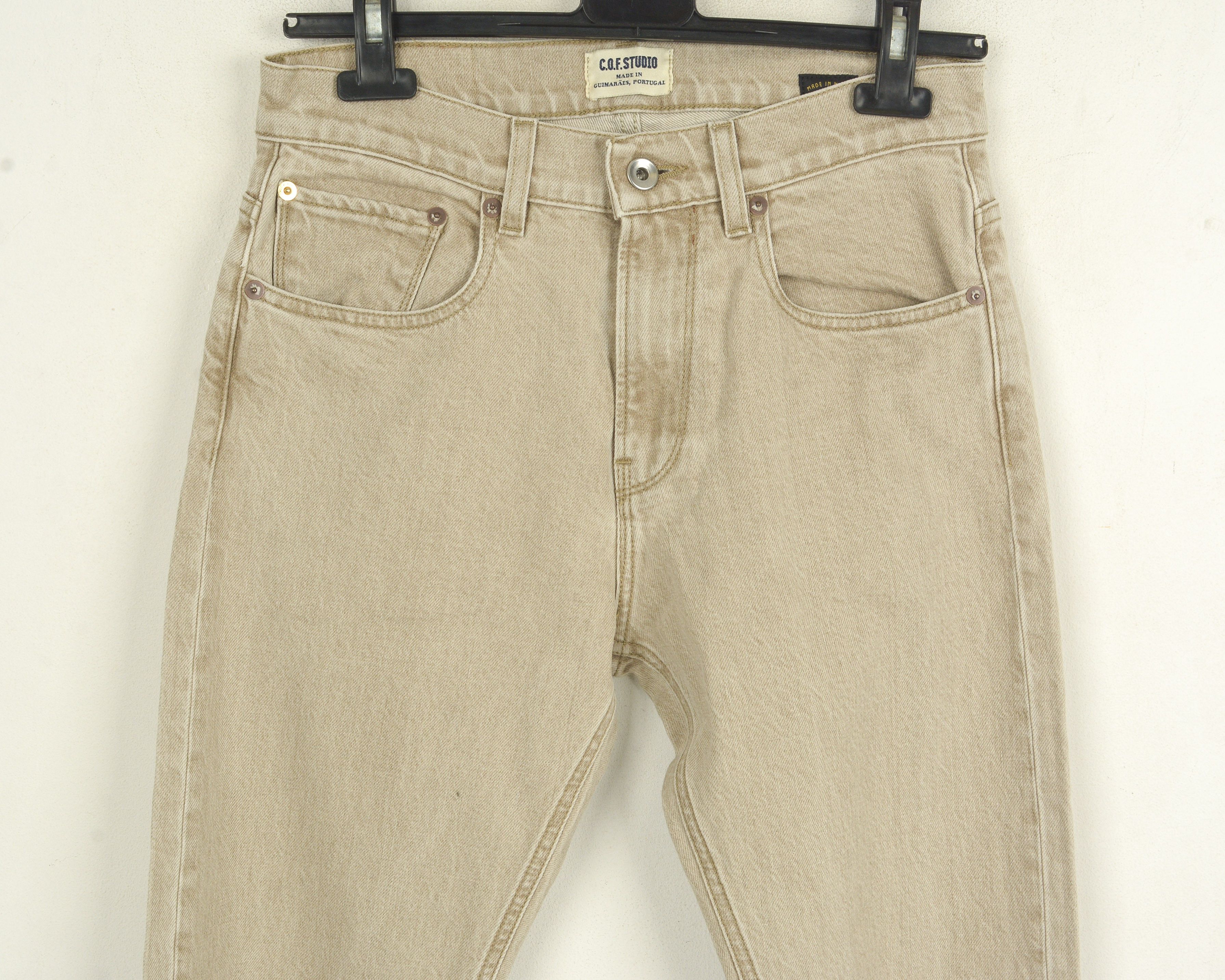 C.O.F. Studio COF Circle of Friends Studio Men's W29 L33 Slim Fit Jeans M1 Size US 29 - 2 Thumbnail