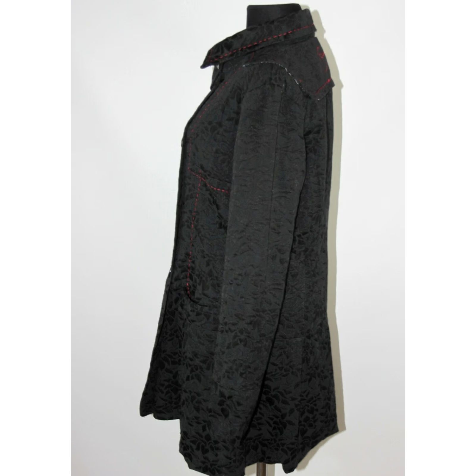 Desigual Desigual Coat Womens Black Size 44 Regular Jacket 41E2980 Casual Size M / US 6-8 / IT 42-44 - 5 Thumbnail