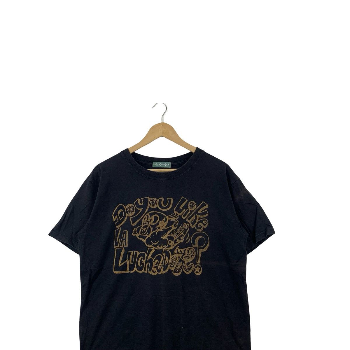 Vintage Vintage “Do You Like La Lucha?” Cartoon Graphic Streetwear Size US M / EU 48-50 / 2 - 2 Thumbnail